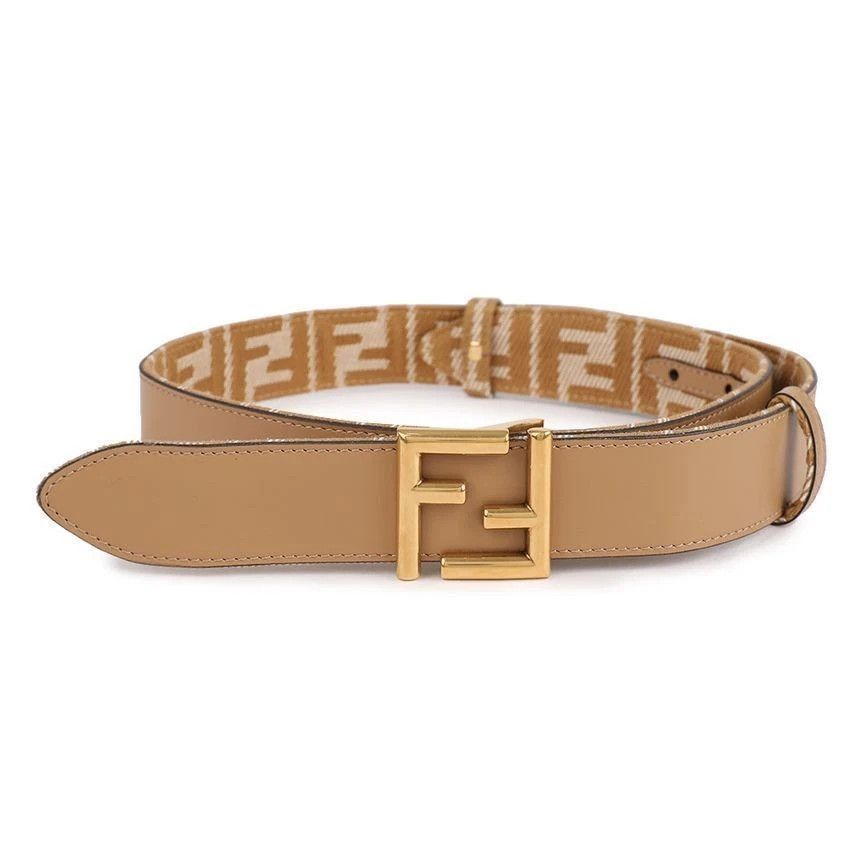 Fendi o1s1wg110126 Size OS/FF Belt in Brown Size ONE SIZE - 1 Thumbnail