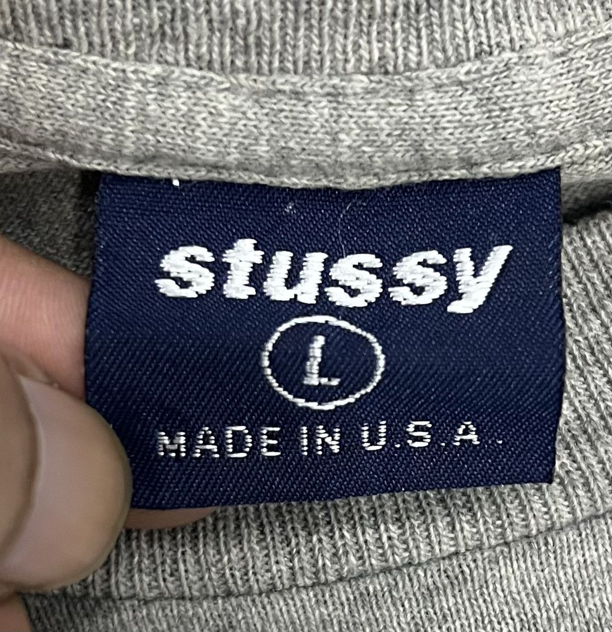 Stussy × Vintage VINTAGE STUSSY MADE IN USA SHIRT Size US L / EU 52-54 / 3 - 5 Thumbnail