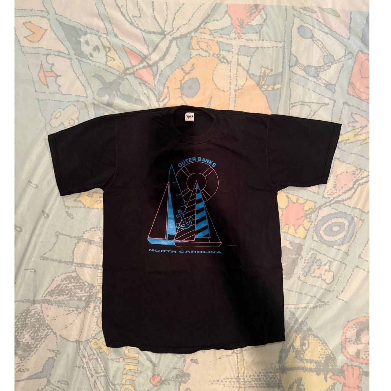 Other Outer Banks North Carolina Graphic Tee Size US XL / EU 56 / 4 - 1 Thumbnail