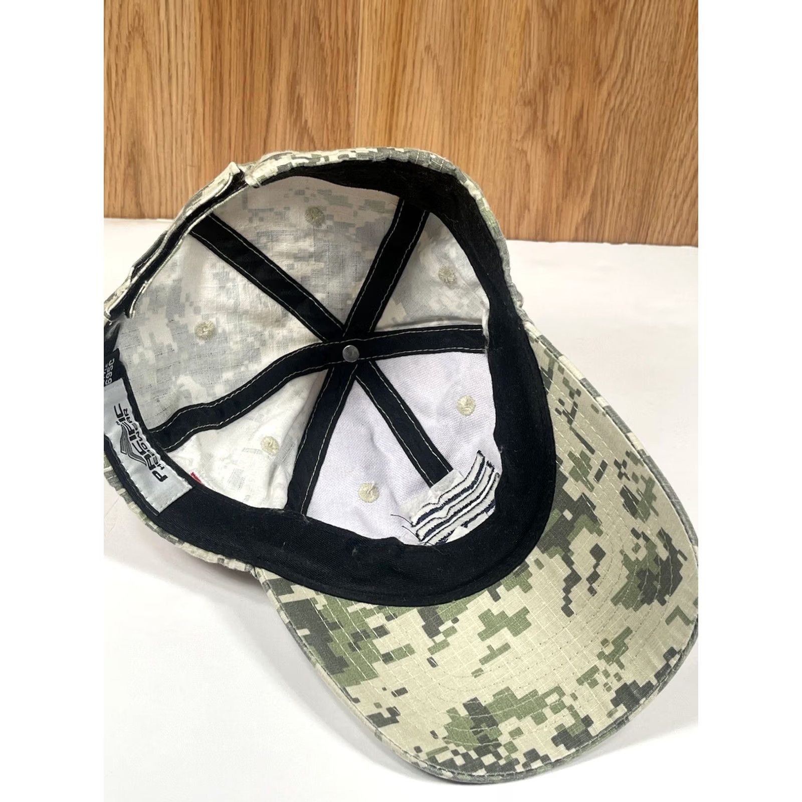 Vintage Pacific Headwear Semper 695C Hat Cap One Size Fit All Strap Back Camouflage Size ONE SIZE - 7 Thumbnail