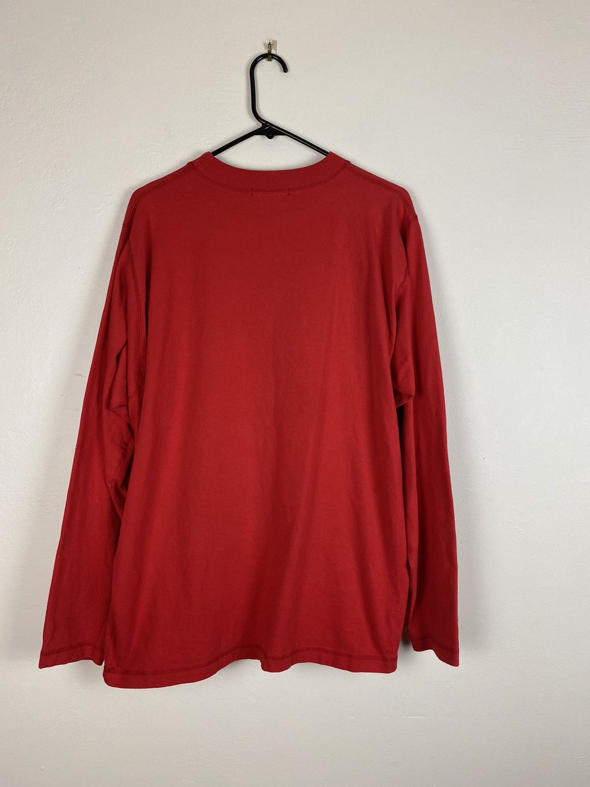 Marithe + Francois Girbaud × Vintage Vintage Marithe Francois Girbaud Red Long Sleeve Made in USA Size US XL / EU 56 / 4 - 5 Thumbnail