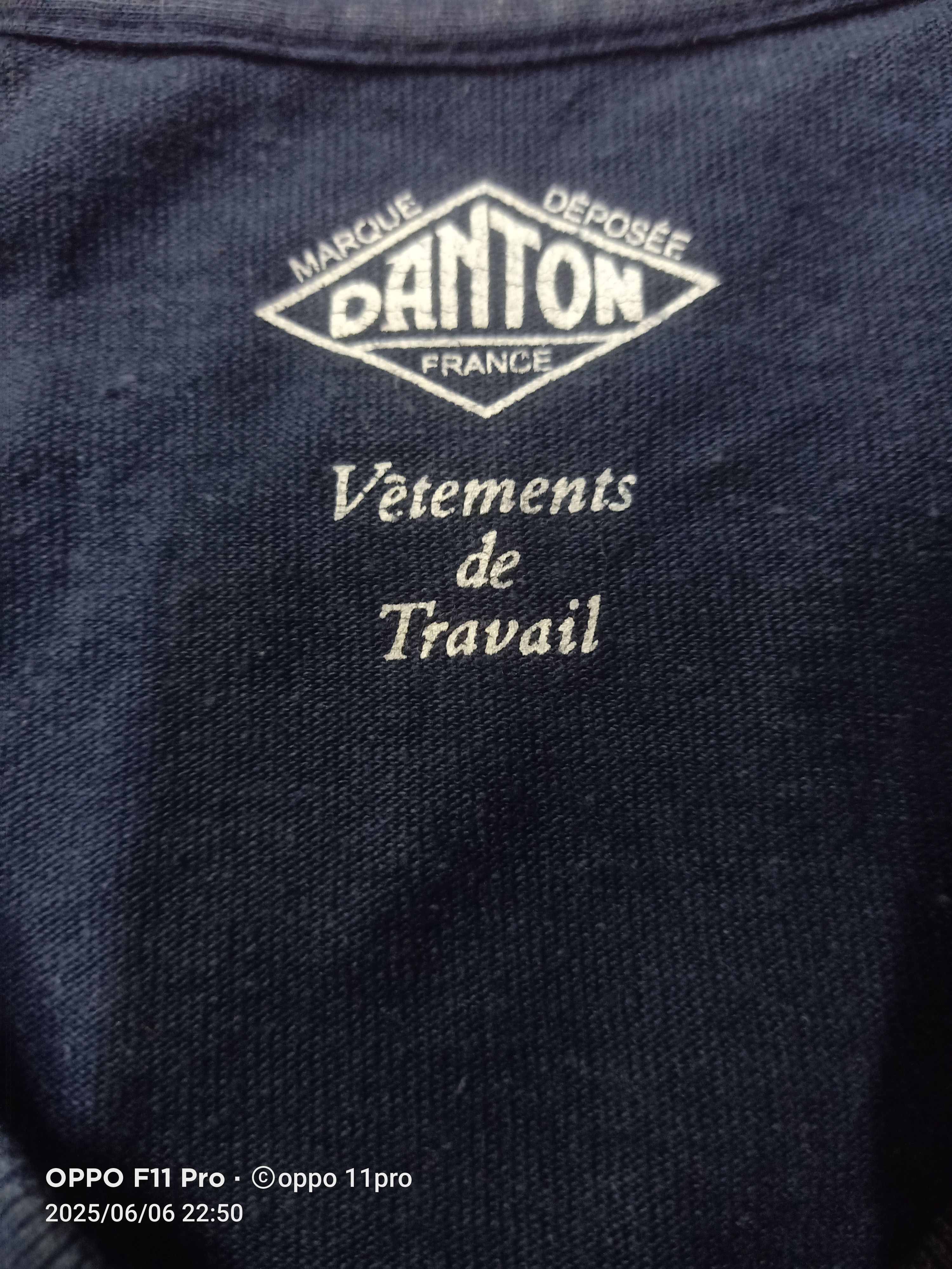Danton × Designer Danton Tee Shirt Front Poket Tee Size US M / EU 48-50 / 2 - 8 Thumbnail