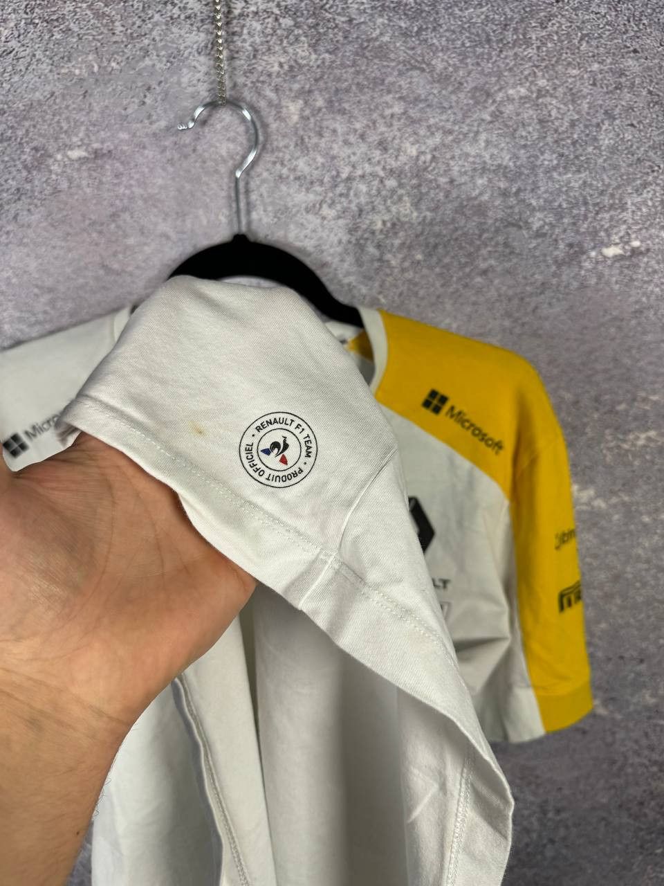 Formula 1 × Le Coq Sportif Renault F-1 Racing Team Men's Genuine 2019 Le Coq Sportif Size US L / EU 52-54 / 3 - 8 Thumbnail