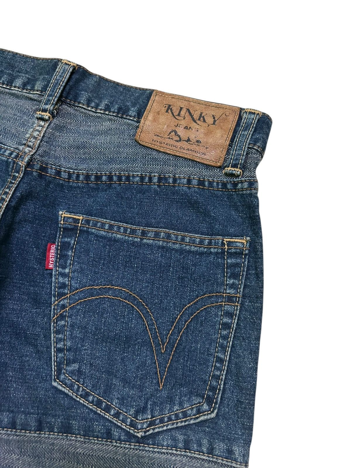 Hysteric Glamour × Kapital × Vintage HYSTERIC GLAMOUR HAGI FLARE VINTAGE DENIM JEANS Size US 28 / EU 44 - 4 Thumbnail