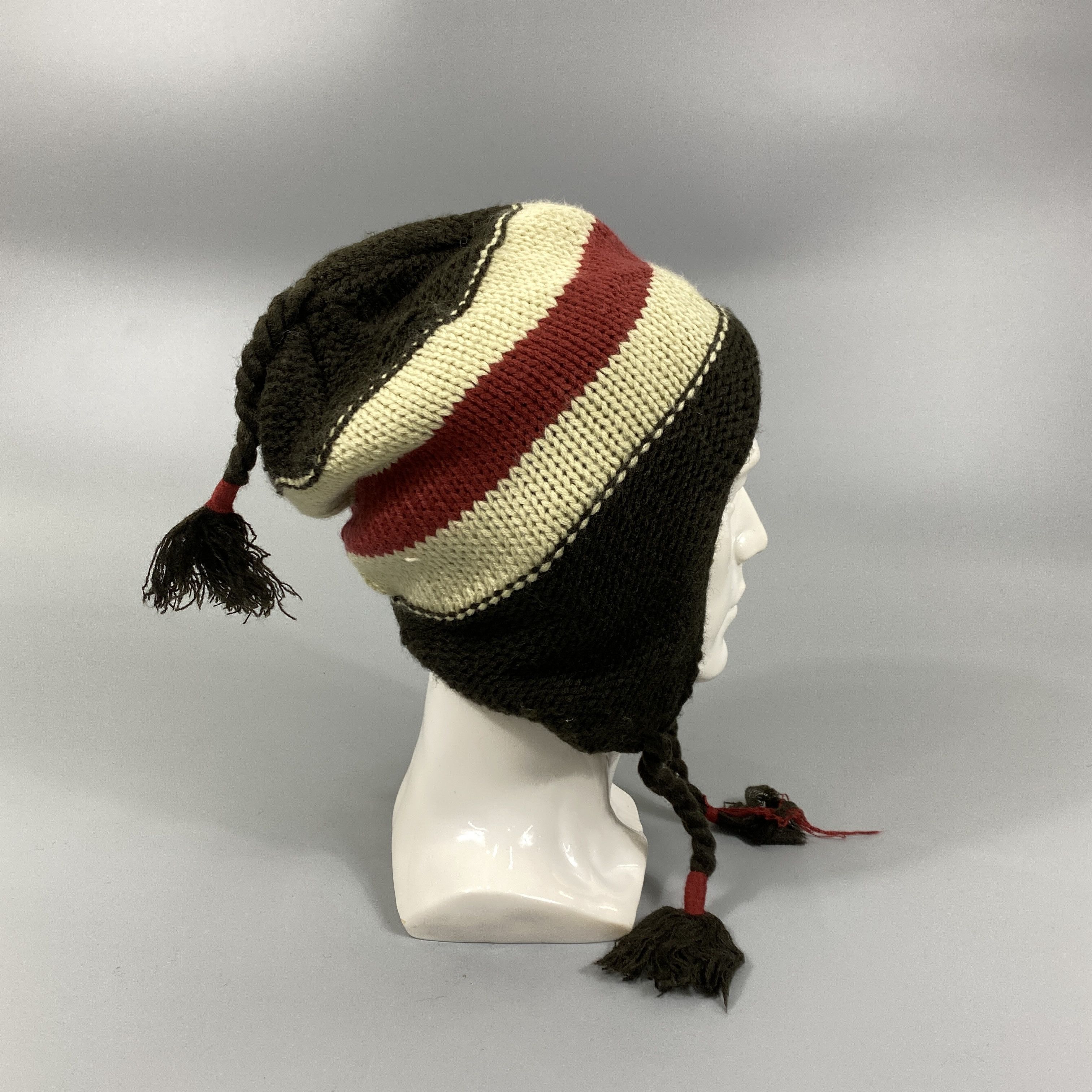 Japanese Brand Ear Flap Snow Cap Hat Vintage -BN687 Size ONE SIZE - 4 Thumbnail
