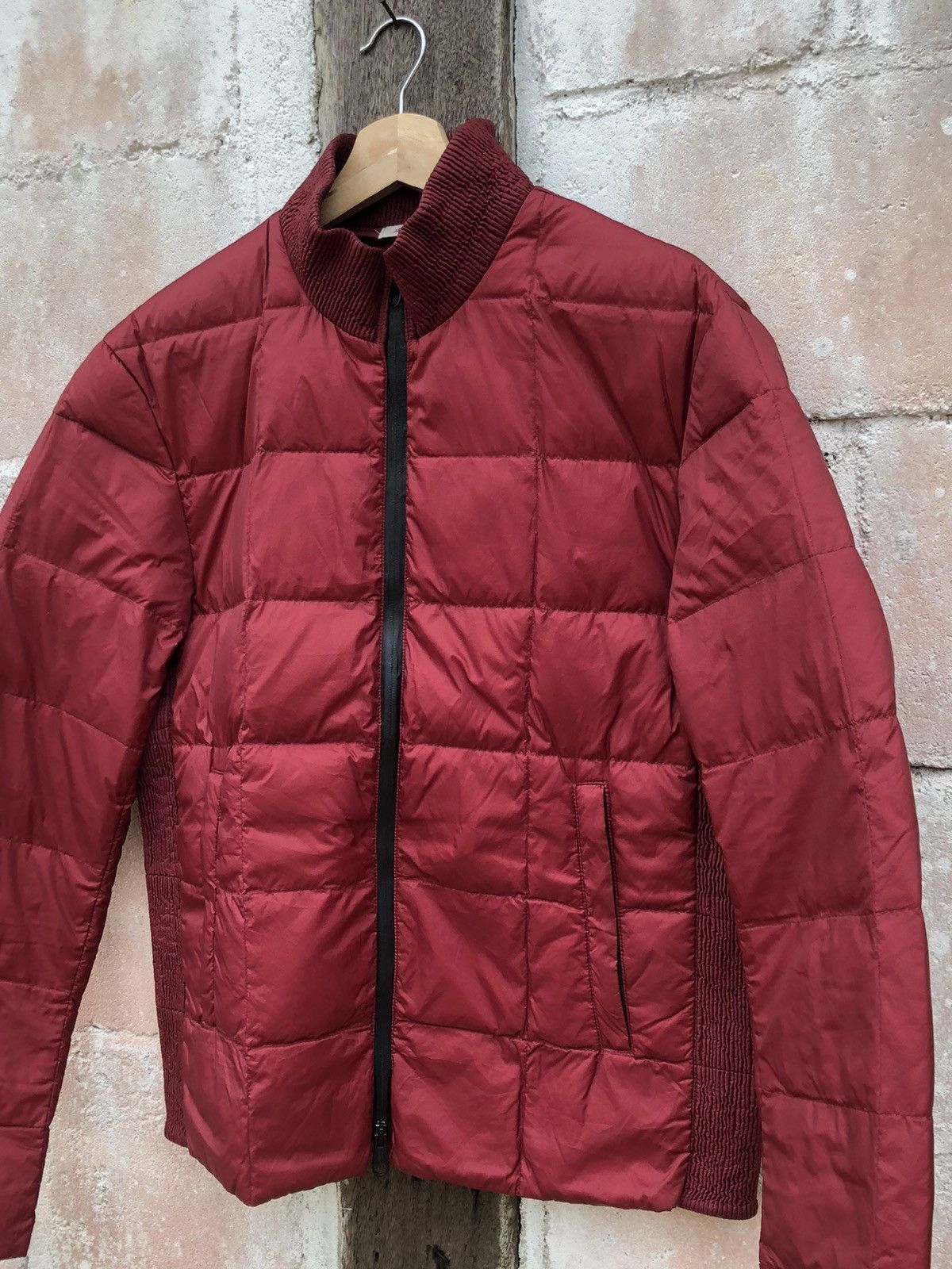 Armani × Armani Collezioni Red Puffer Jacket Armani Collezioni Real Down Size US M / EU 48-50 / 2 - 4 Thumbnail