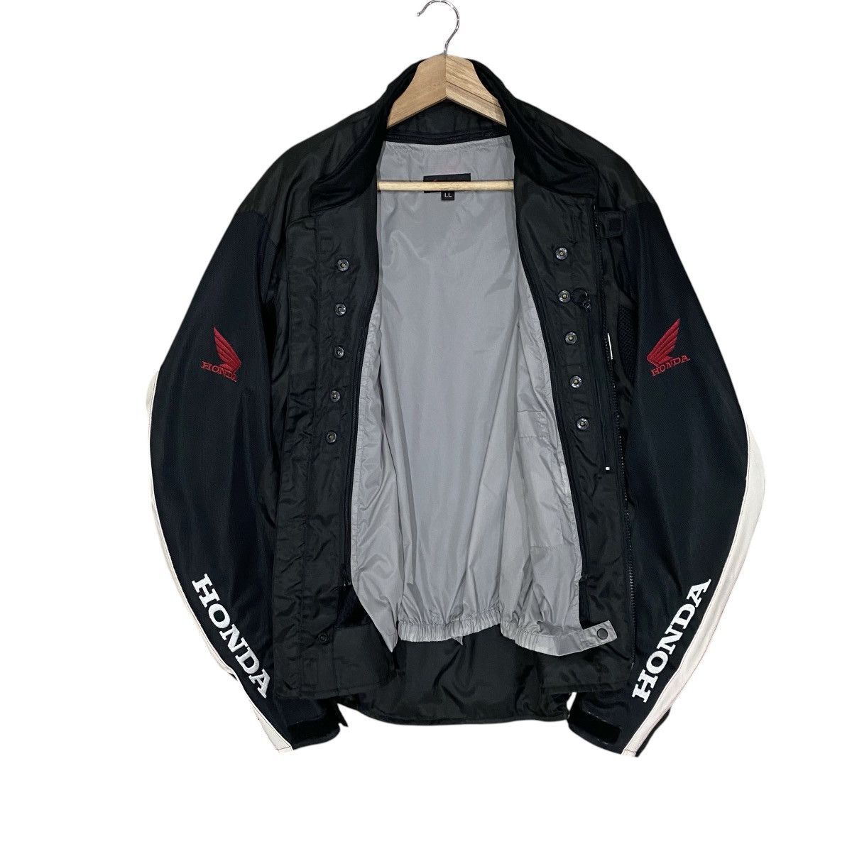 Honda × Sports Specialties ⚡️VINTAGE HONDA RACING BIKERS JACKET WITH PADDING Size US M / EU 48-50 / 2 - 8 Thumbnail