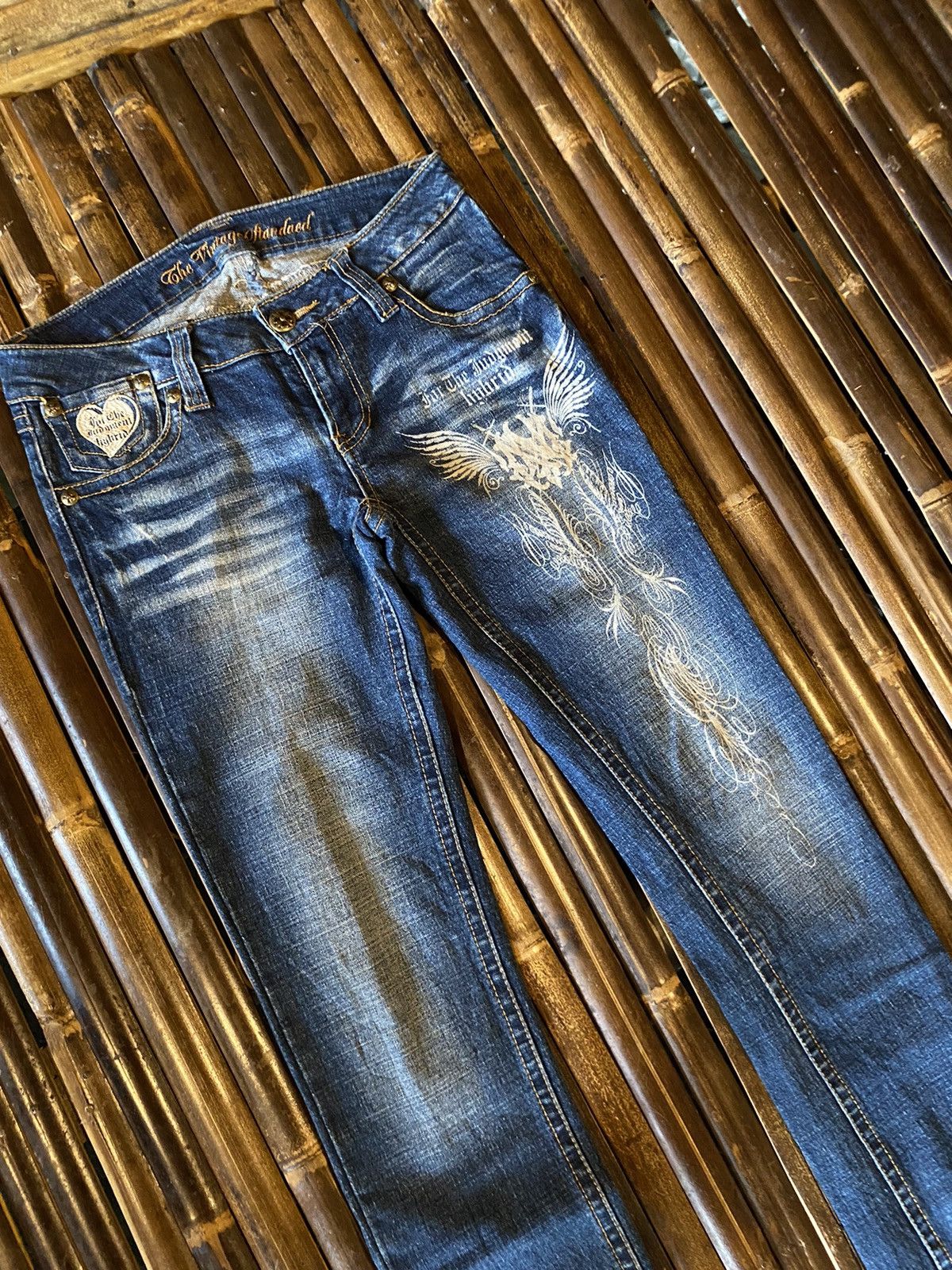 SKY BOMBER DENIM PANTS