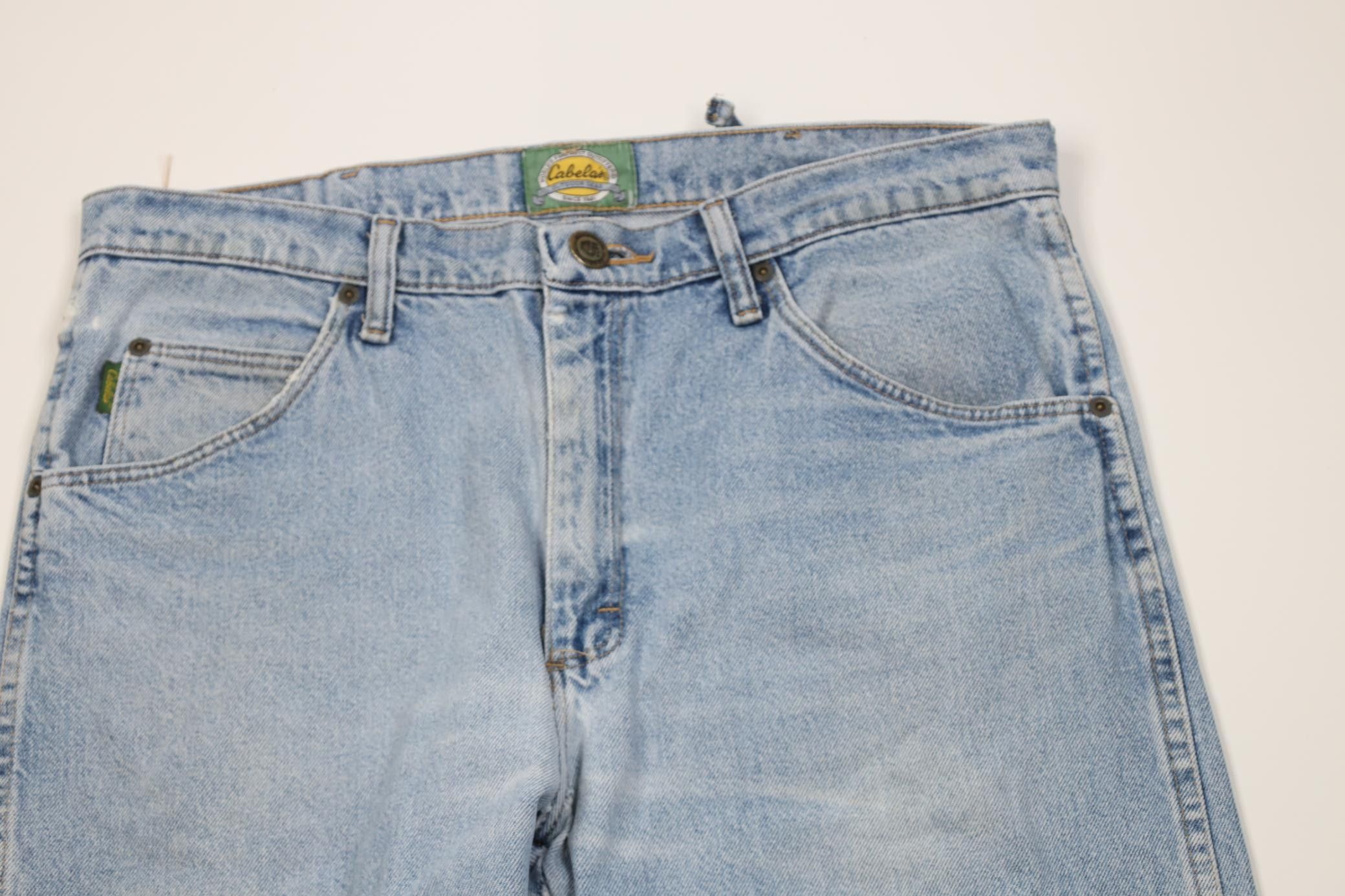 Cabelas Vintage Y2K Cabelas Fit Straight Leg Denim Jeans Blue Size US 34 / EU 50 - 2 Thumbnail