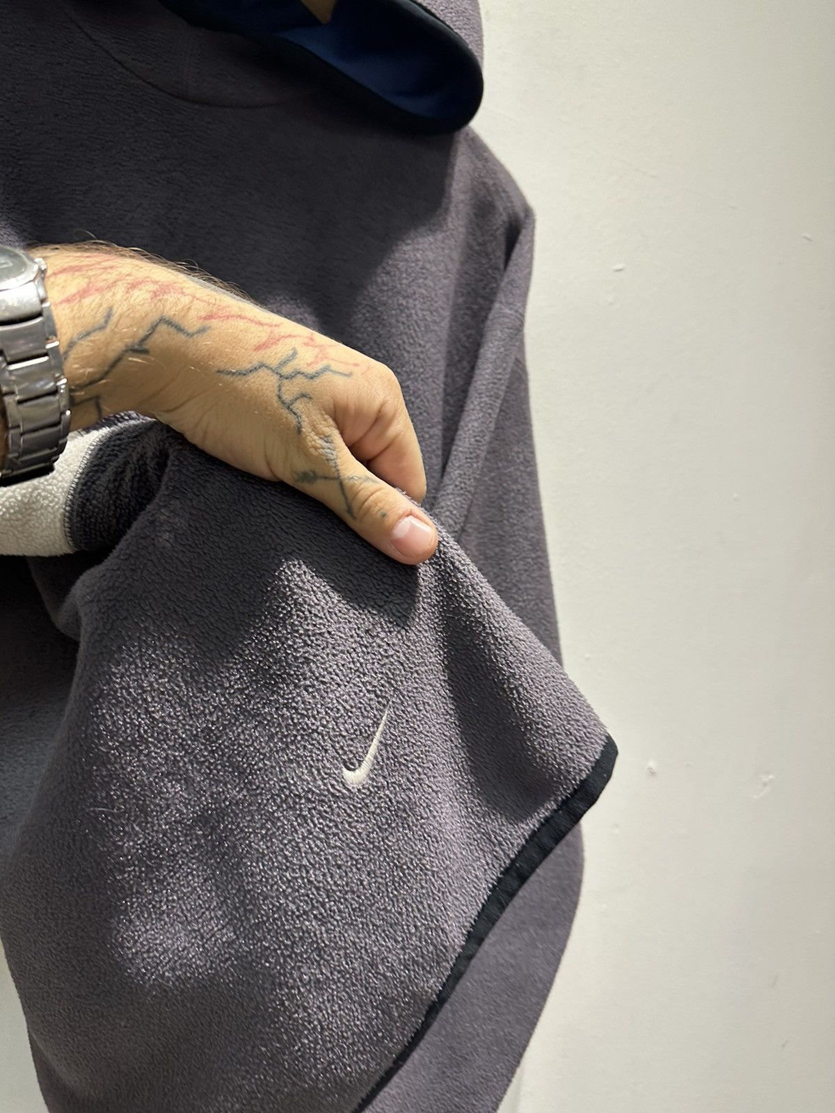 Nike × Vintage Nike fleece vintage ninja Size US L / EU 52-54 / 3 - 7 Thumbnail