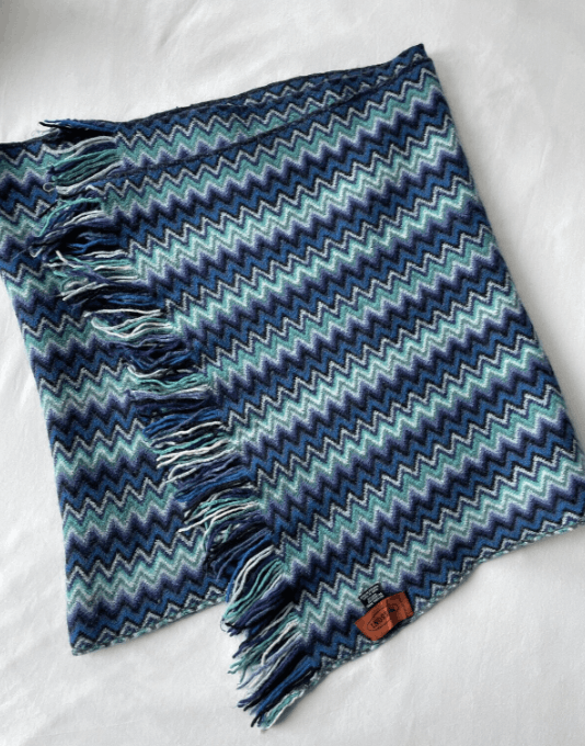 Missoni MISSONI LUXURY ZIG ZAG MULTIE COLORED WOOL SCARF ITALY Size ONE SIZE - 1 Thumbnail