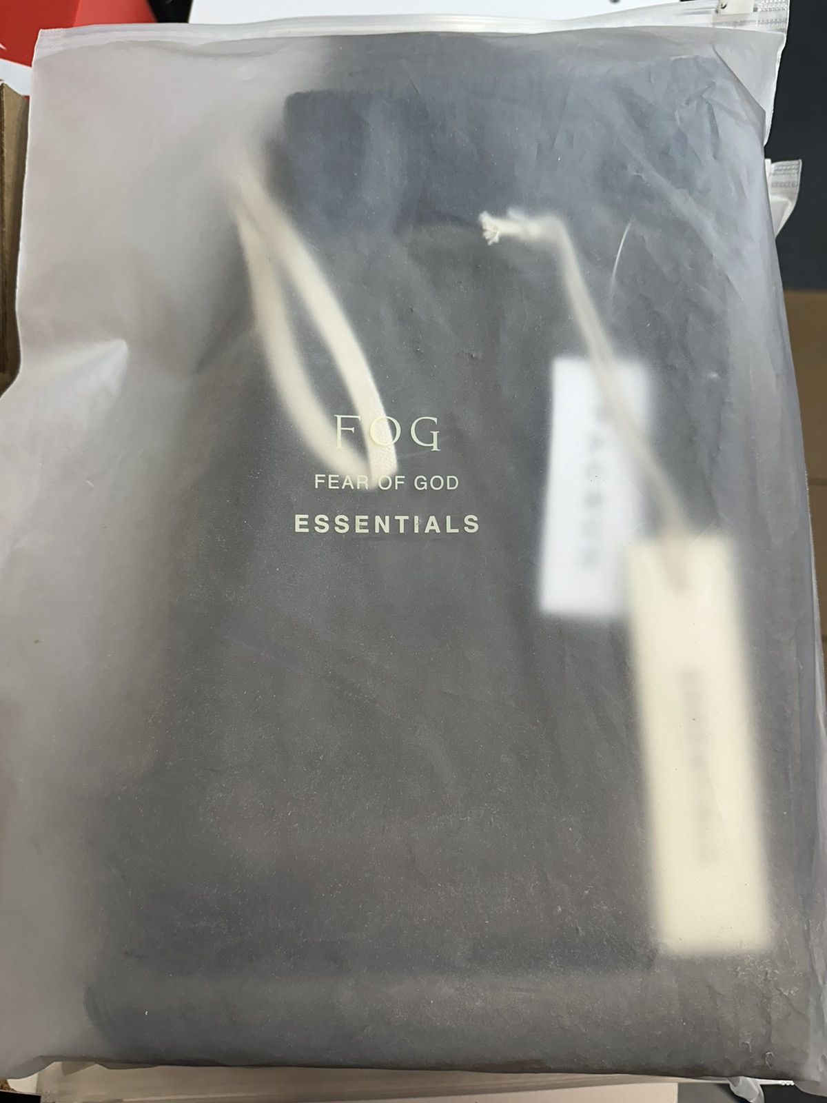 FOG Essentials Drawstring Trouser Zipper Pants Fear Of God Size US 27 - 11 Thumbnail