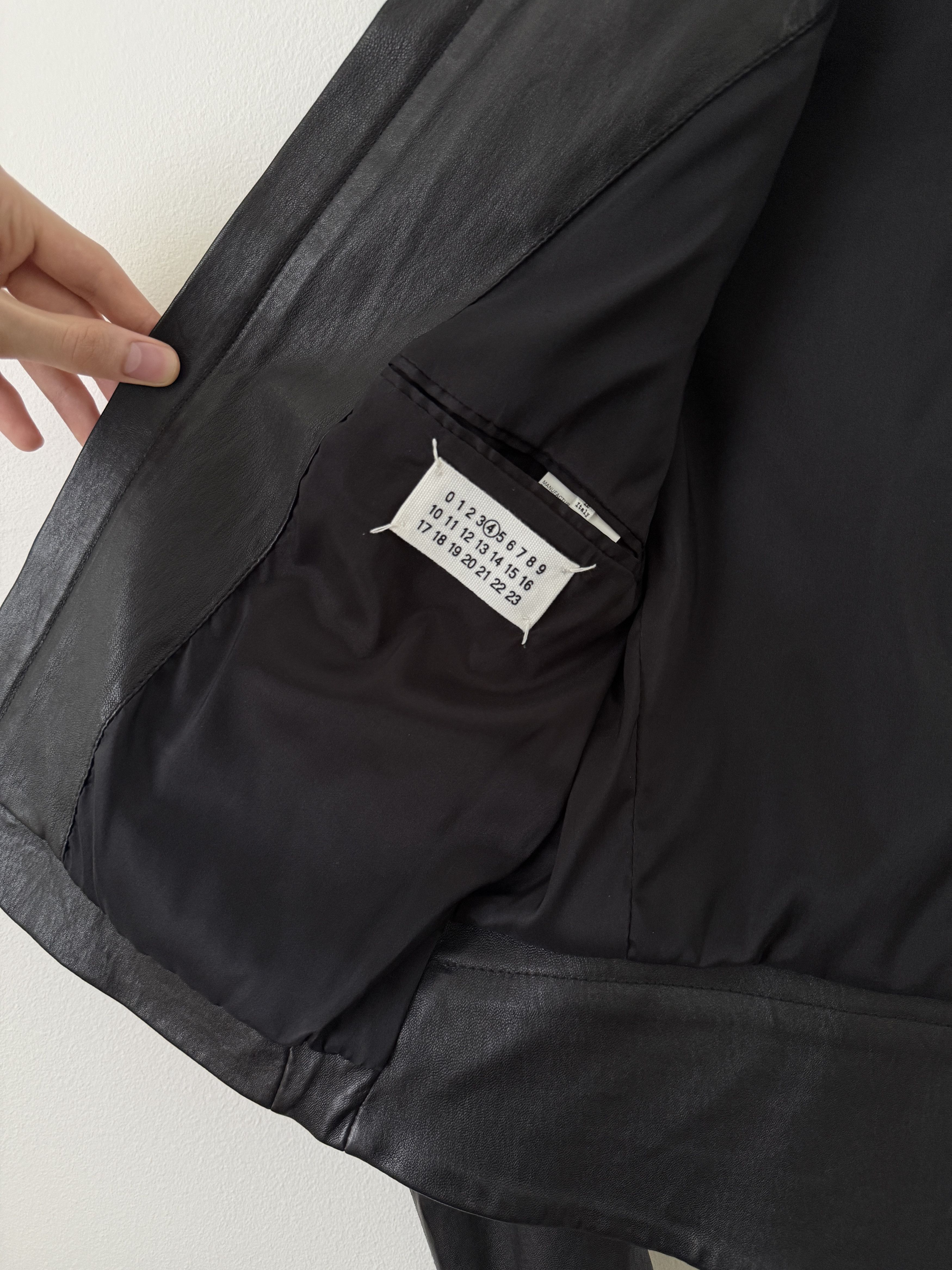 Maison Margiela 2013 5 Zip Leather Moto Jacket Size M / US 6-8 / IT 42-44 - 17 Thumbnail