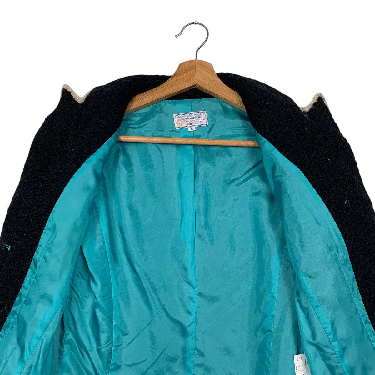 Alexander Julian Alexander Julian Wool Women Jacket Size S / US 4 / IT 40 - 12 Thumbnail