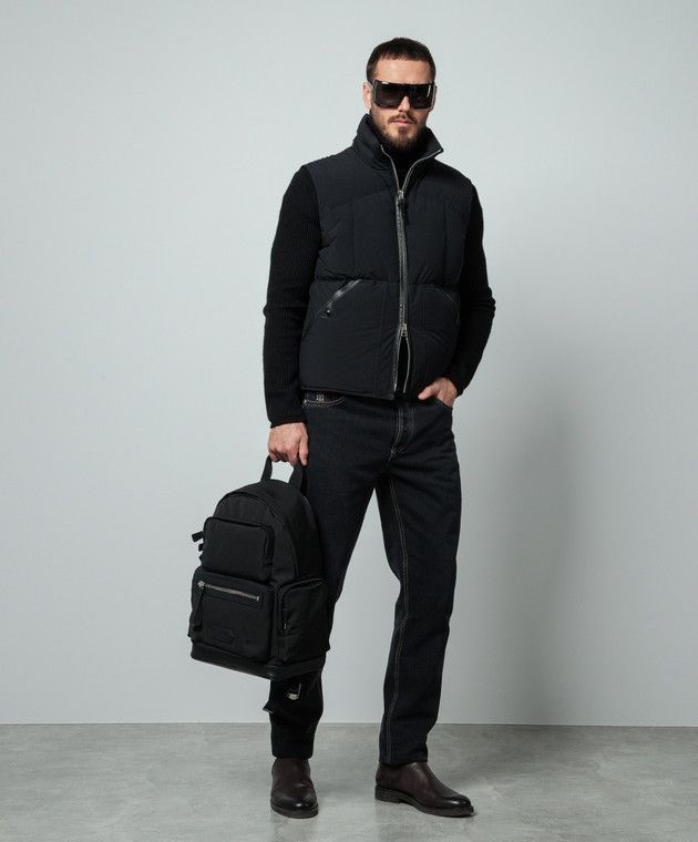 Tom Ford o1w1db10425 OGD007 Quilted Vest in Black Size US S / EU 44-46 / 1 - 2 Thumbnail