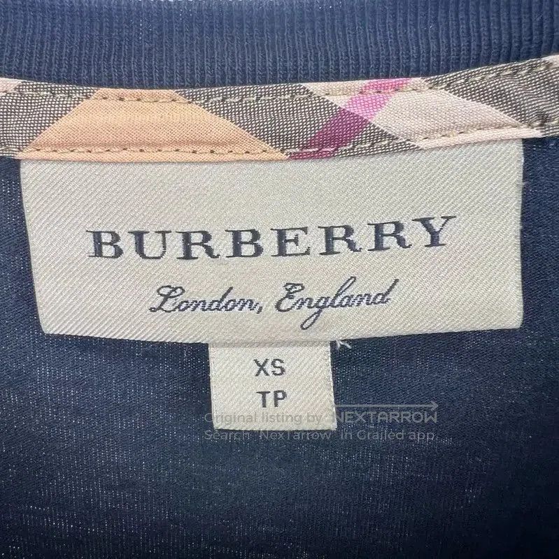 Burberry Burberry Men's Black Cotton T-shirt. Size US XS / EU 42 / 0 - 3 Thumbnail