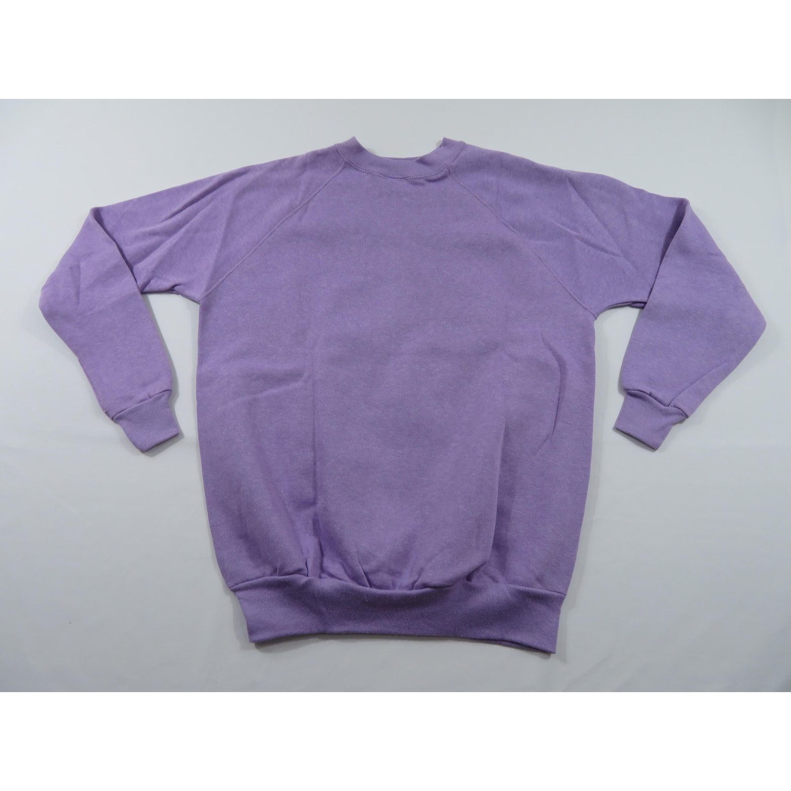 Other Oakbrook Blank Raglan Sleeve Purple Sweatshirt Sz L-XL? 90s Size XL / US 12-14 / IT 48-50 - 2 Thumbnail