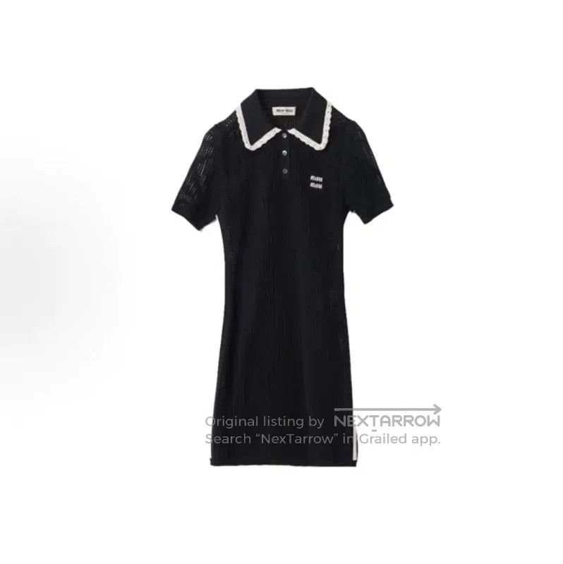 Miu Miu Women's Navy Blue Dress .
