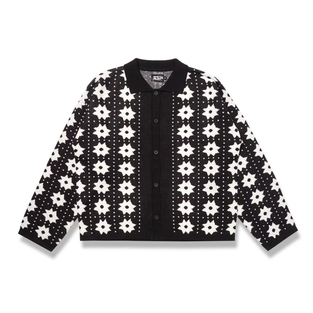 Designer BOWLER LOOSE KNIT CARDIGAN BLACK Size US L / EU 52-54 / 3 - 1 Thumbnail