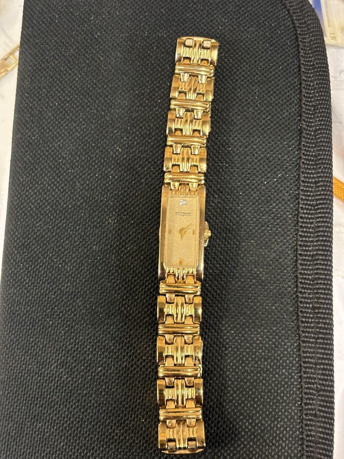 Wittnauer Wittnauer A3 Sapphire Crystal Gold Tone Women’s Watch! Size ONE SIZE - 7 Thumbnail