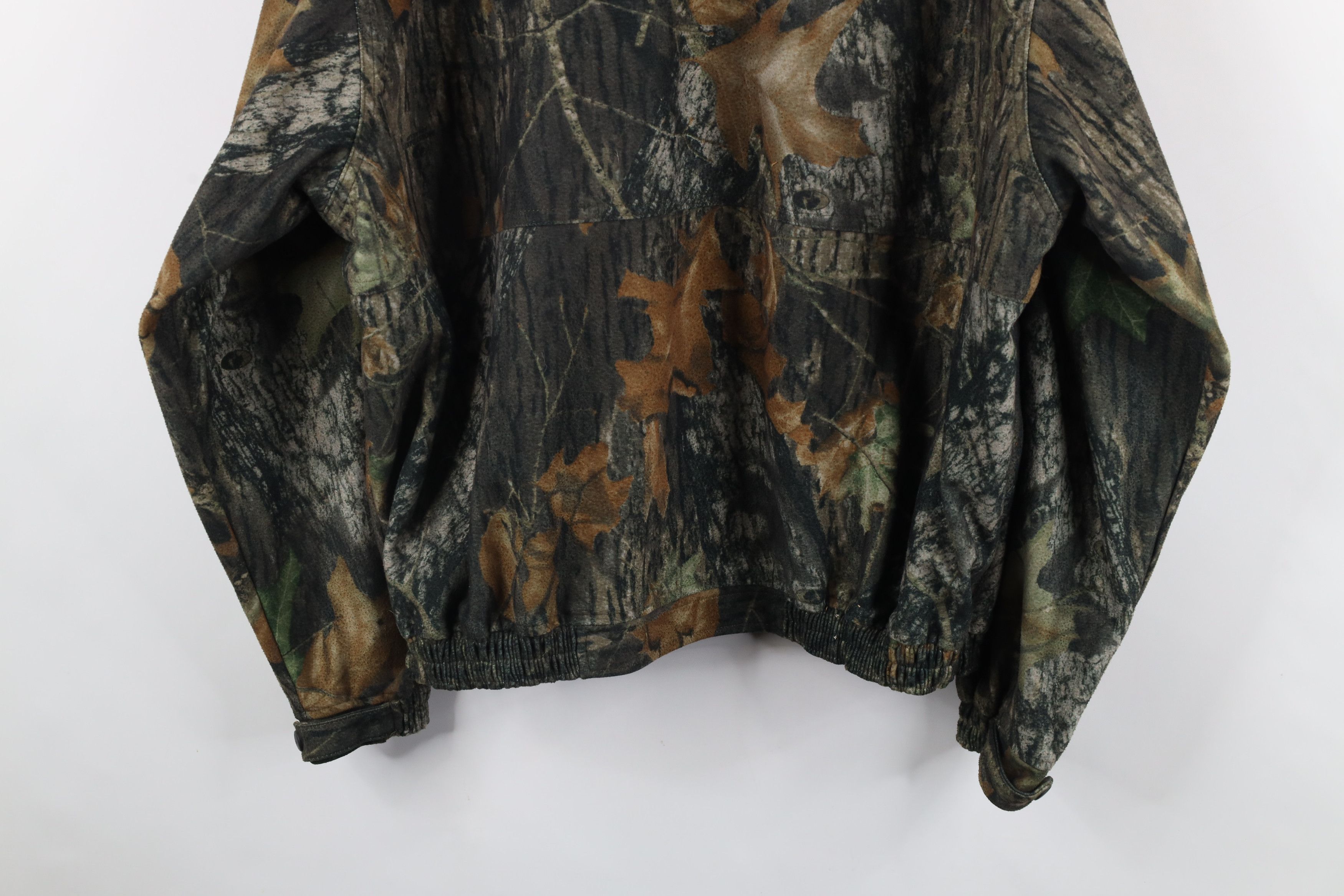 Vintage Vintage 90s Streetwear Mossy Oak Camouflage Bomber Jacket Size US XL / EU 56 / 4 - 12 Thumbnail