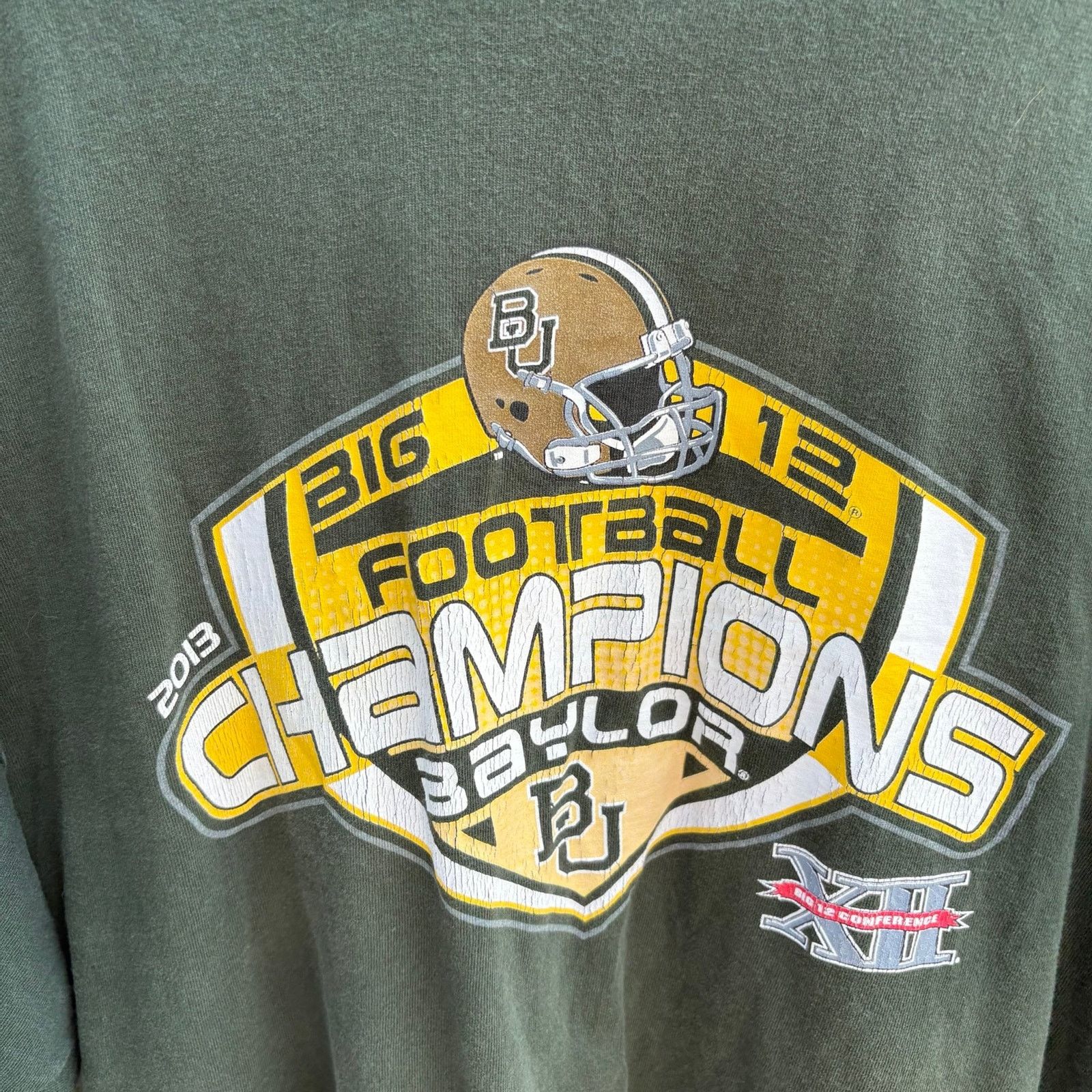 Hanes 2013 Baylor football championship t shirt Size US XL / EU 56 / 4 - 2 Thumbnail