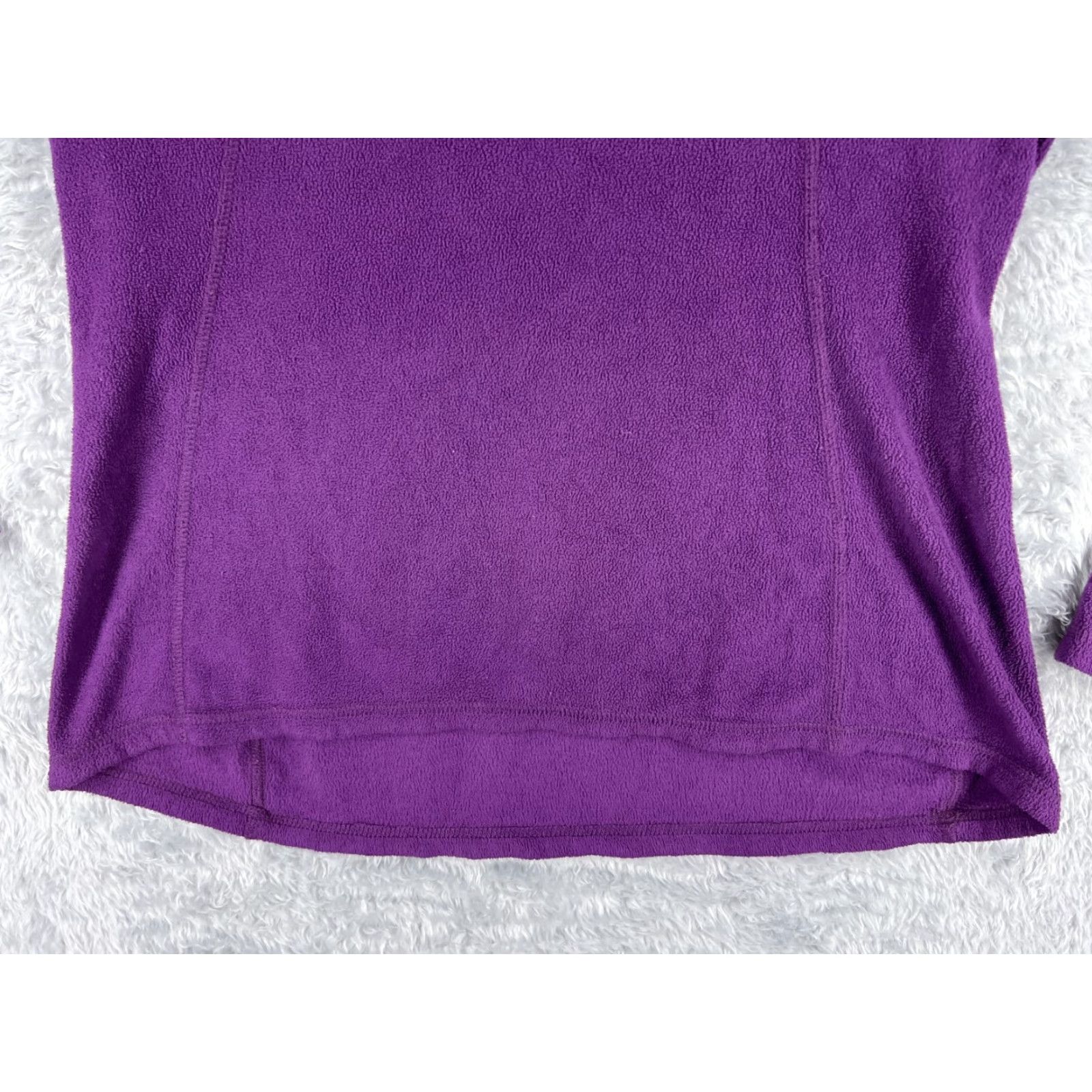 The North Face The North Face Womens Small Purple Pullover Sweatshirt Polyester Fleece Sweater Hoodie Size S / US 4 / IT 40 - 5 Thumbnail