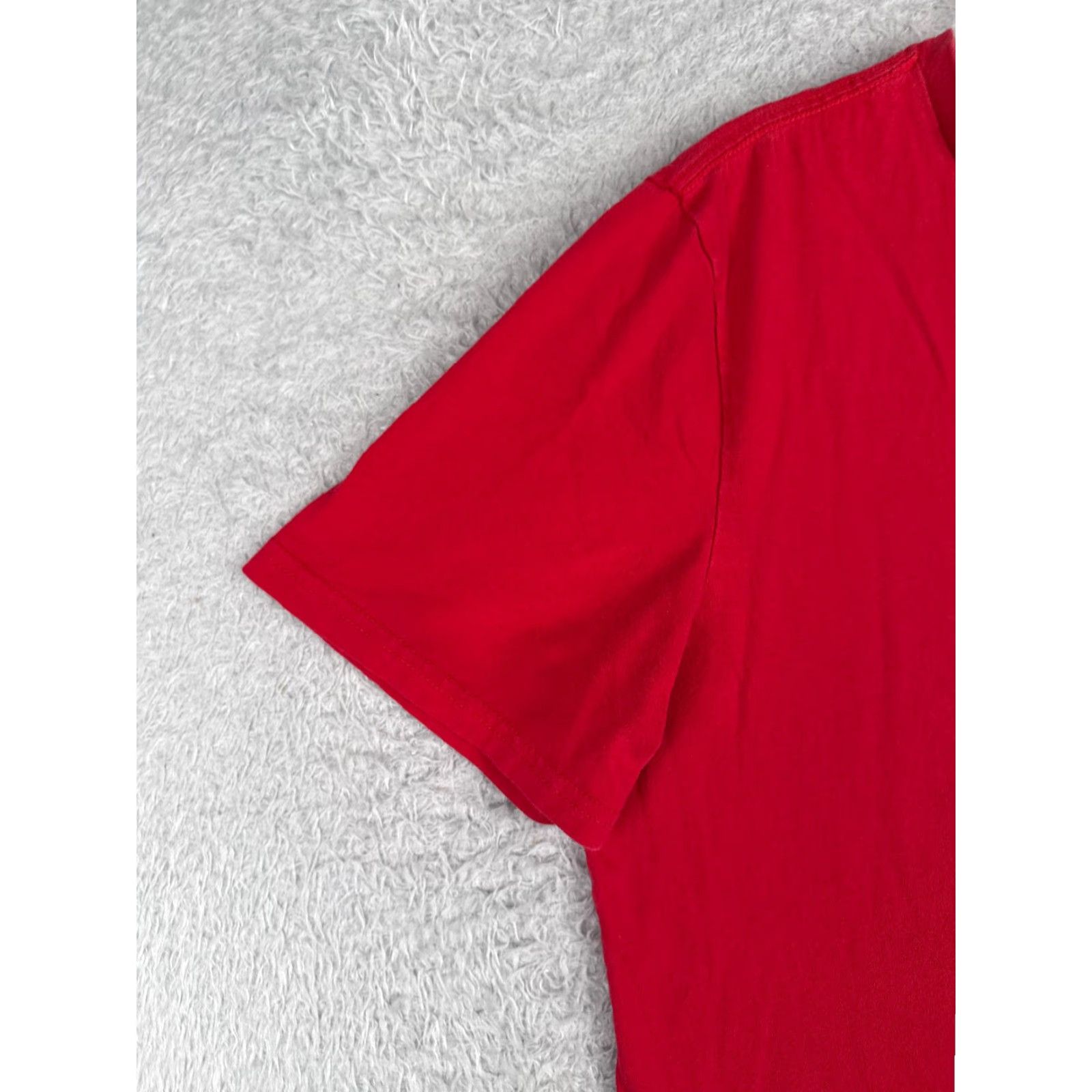 Tommy Hilfiger Tommy Hilfiger Shirt Mens Medium Red Short Sleeve Crew Neck Cotton Logo Outdoor Size US M / EU 48-50 / 2 - 3 Thumbnail