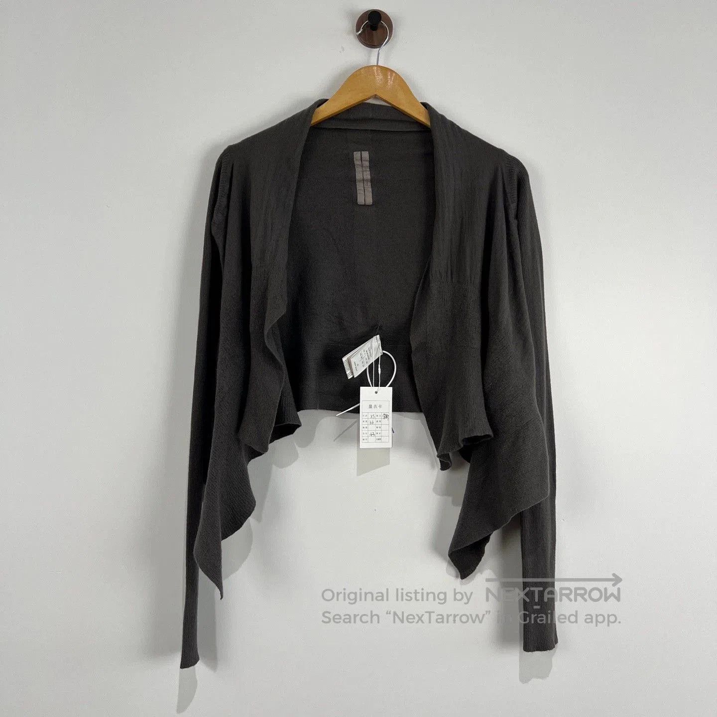Rick Owens Rick Owens Wool Knit Cardigan XS. Size US XS / EU 42 / 0 - 1 Thumbnail