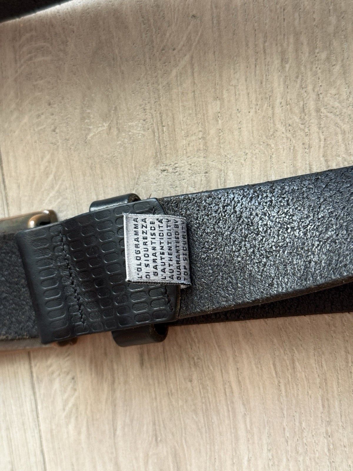 Dolce & Gabbana Vintage Dolce Gabbana Dolce&Gabbana Leather Mens Belt 95/110 Size 32 - 9 Thumbnail