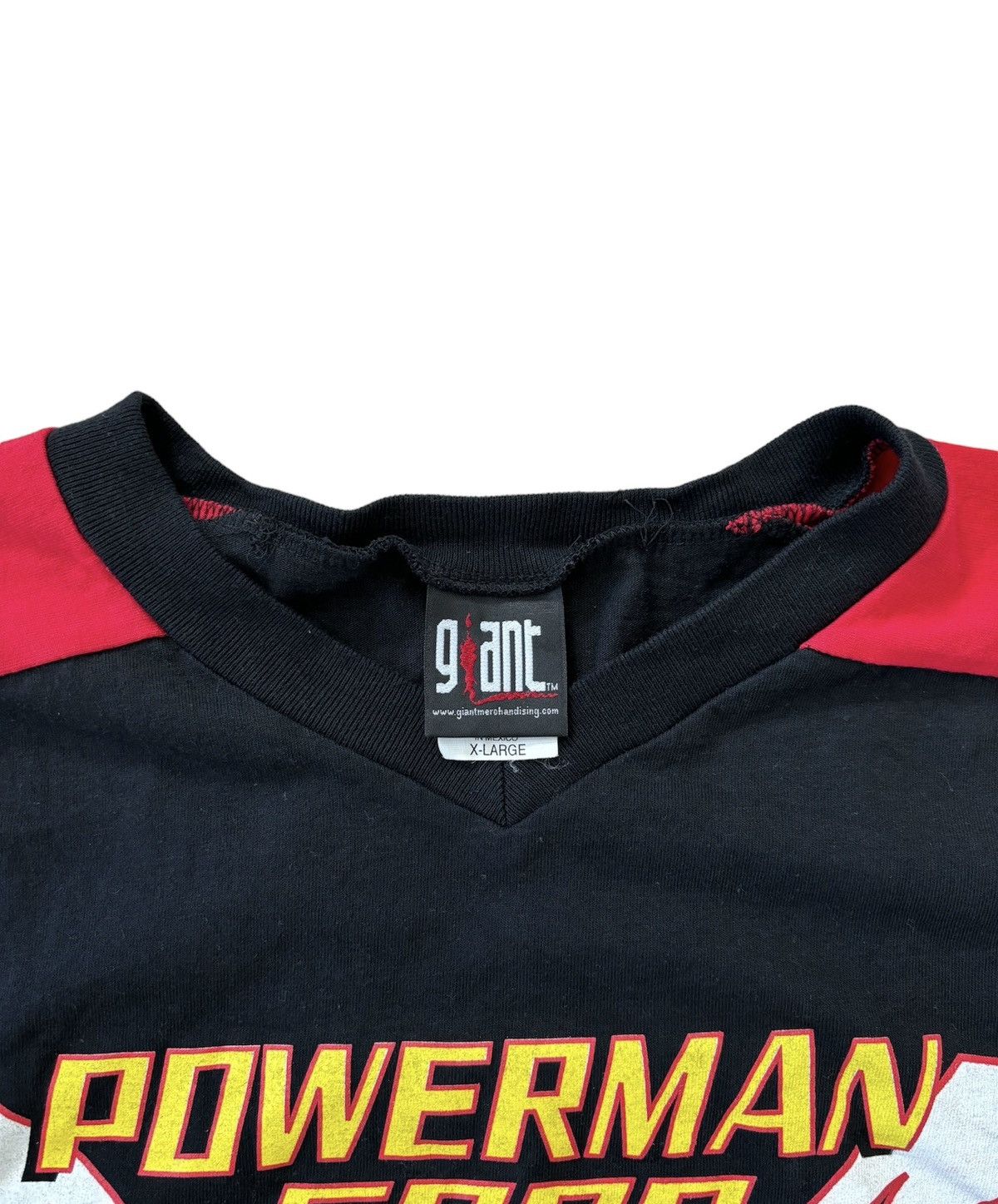 2000 Vintage Powerman 5000 t-shirt Giant Merchandise Short