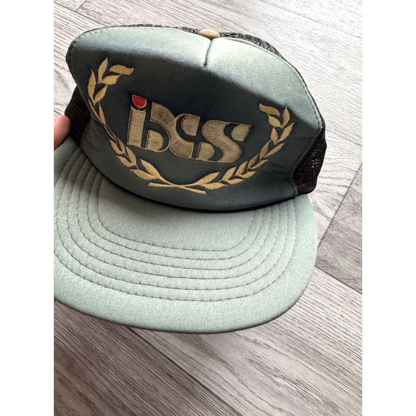 Vintage VINTAGE IXS Podium Hat Embroided Patch Rare Snapback Cap 80's / 90's Khaki Snapback One Size Mens Womens Hats Men Women Size ONE SIZE - 4 Thumbnail