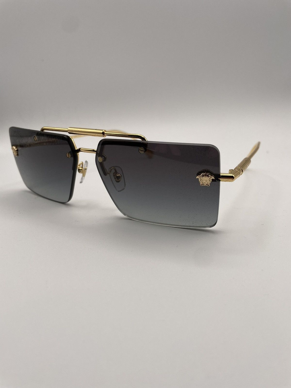 Versace Versace Frameless Sunglasses Size ONE SIZE - 3 Thumbnail