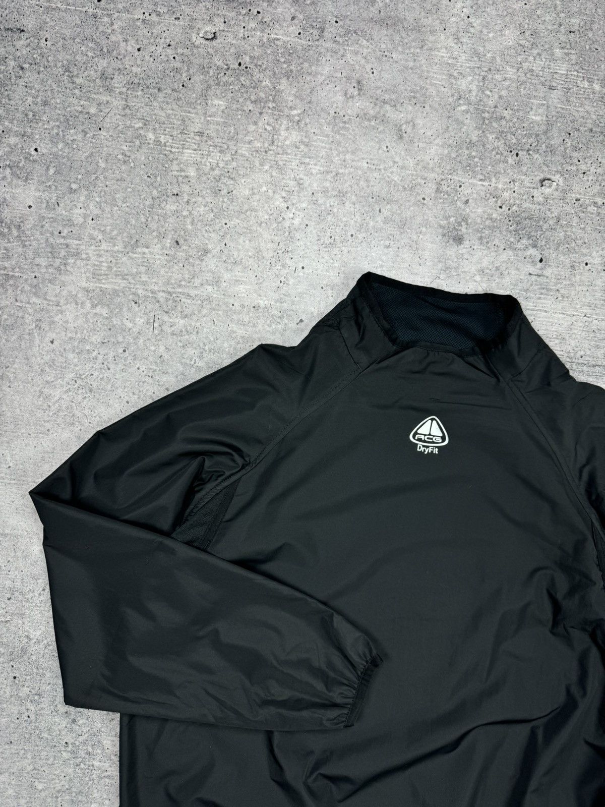 Nike ACG Vintage Nike ACG Central Logo 90s Y2K Nylon Drill Sweatshirt Size US S / EU 44-46 / 1 - 5 Thumbnail