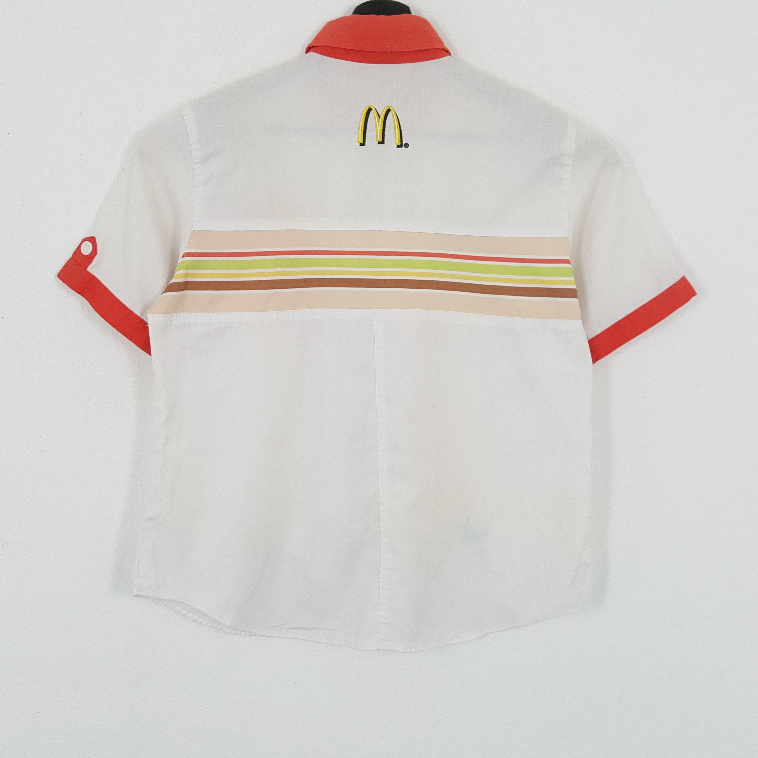 Vintage MCDONALD'S Workwear Uniform Shirt Jacket Size US S / EU 44-46 / 1 - 3 Thumbnail