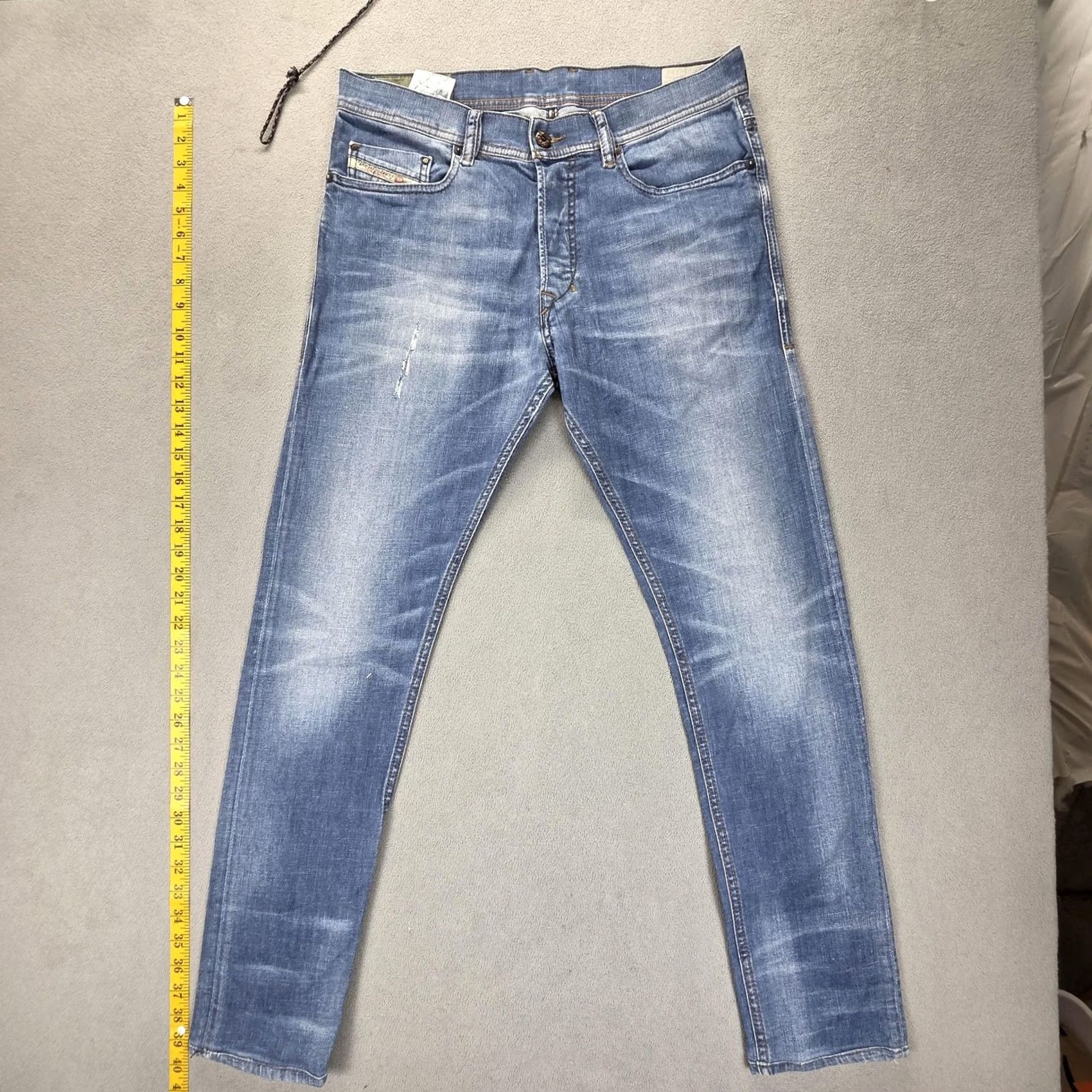 Diesel Jeans Slim Tapered 31x30 Blue Tepphar L.32 Regular 98 