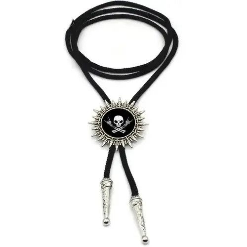 Topperz Mechanical Clock Bolo Tie Bolo Tie Size ONE SIZE - 2 Thumbnail