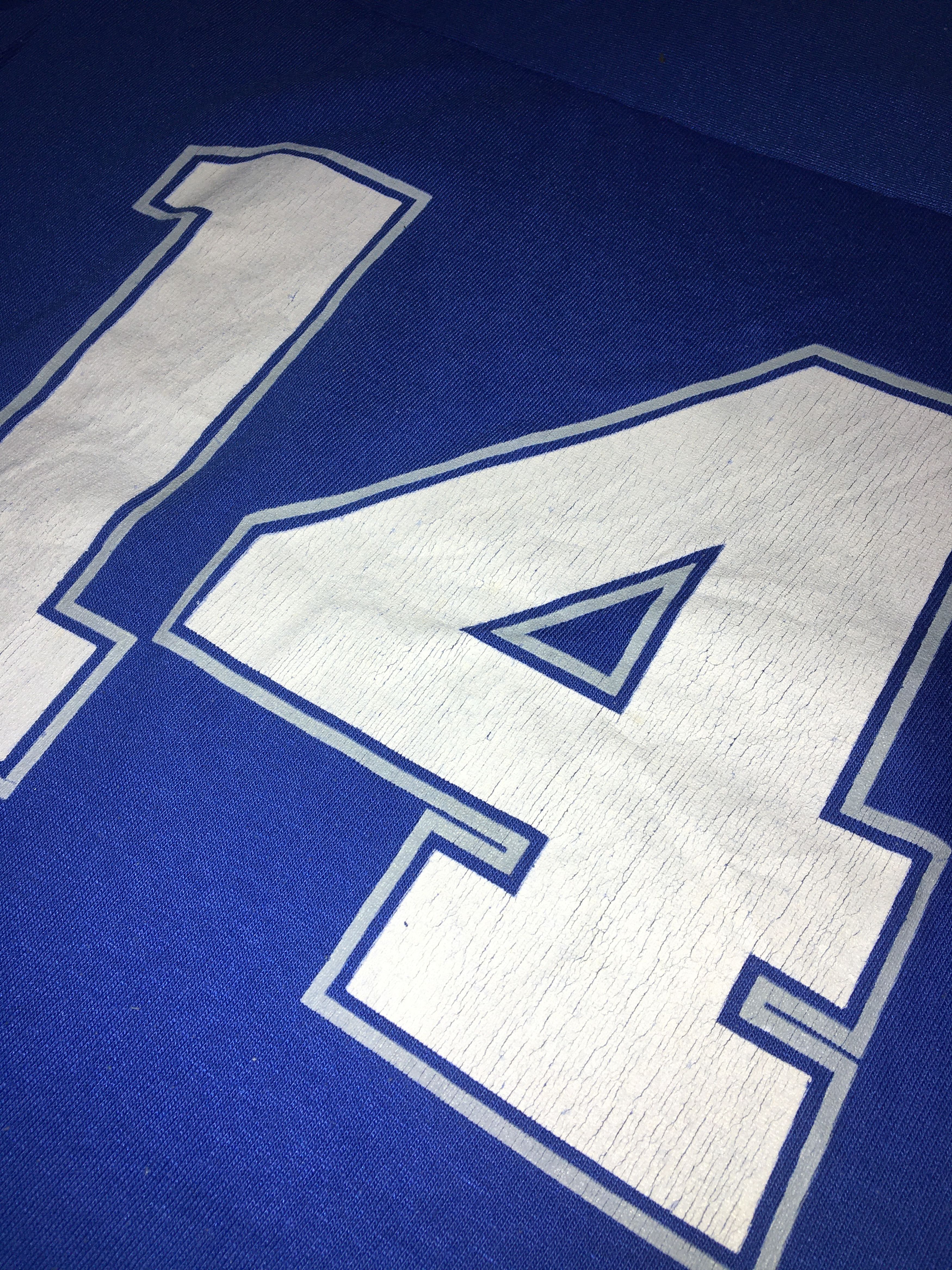 Salem Sportswear Vintage SALEM Sportswear BYU 14 Tshirt Size US S / EU 44-46 / 1 - 5 Thumbnail