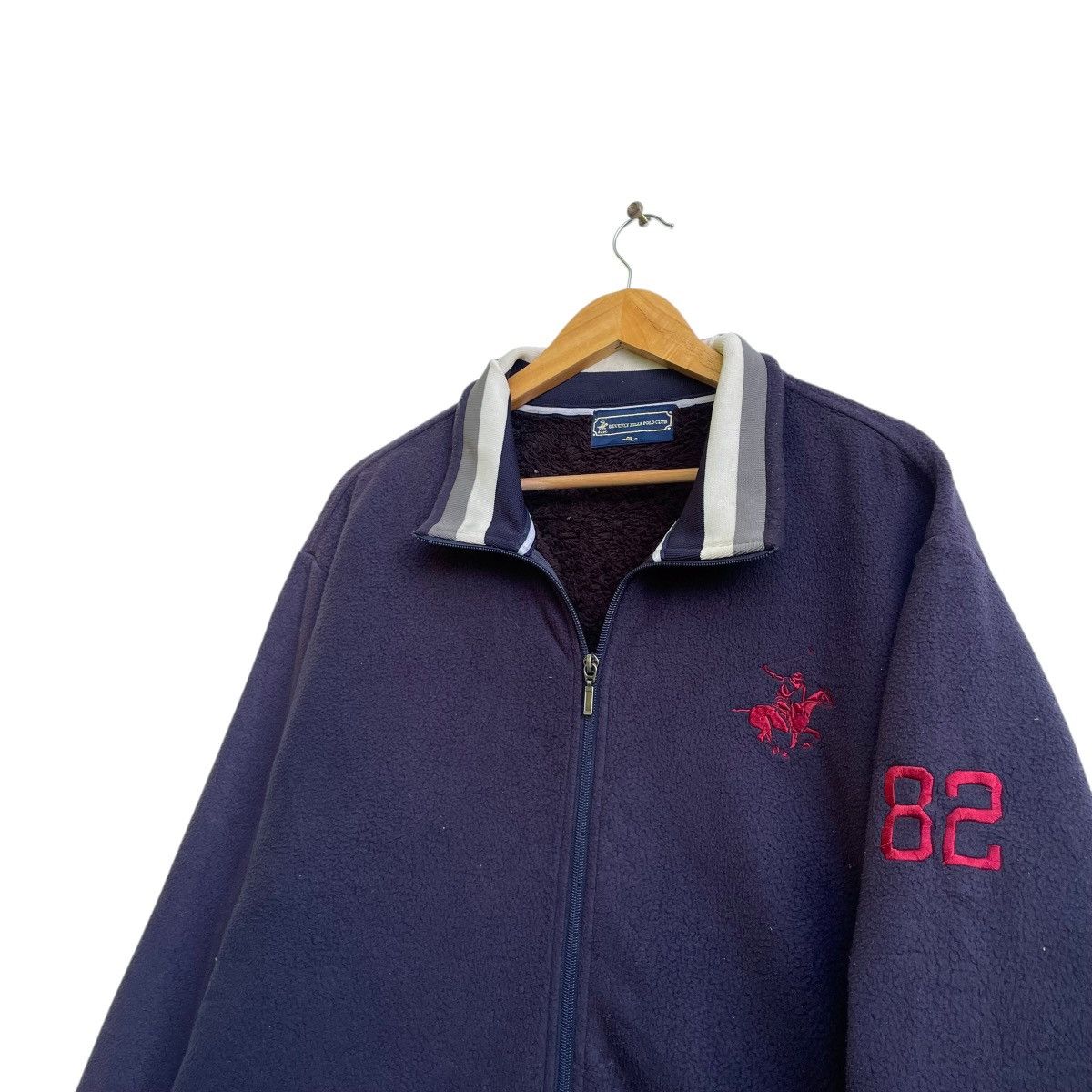 Polo Ralph Lauren 💥Vintage Beverly Hills Polo Club Zipper Up Jacket Size US M / EU 48-50 / 2 - 4 Thumbnail