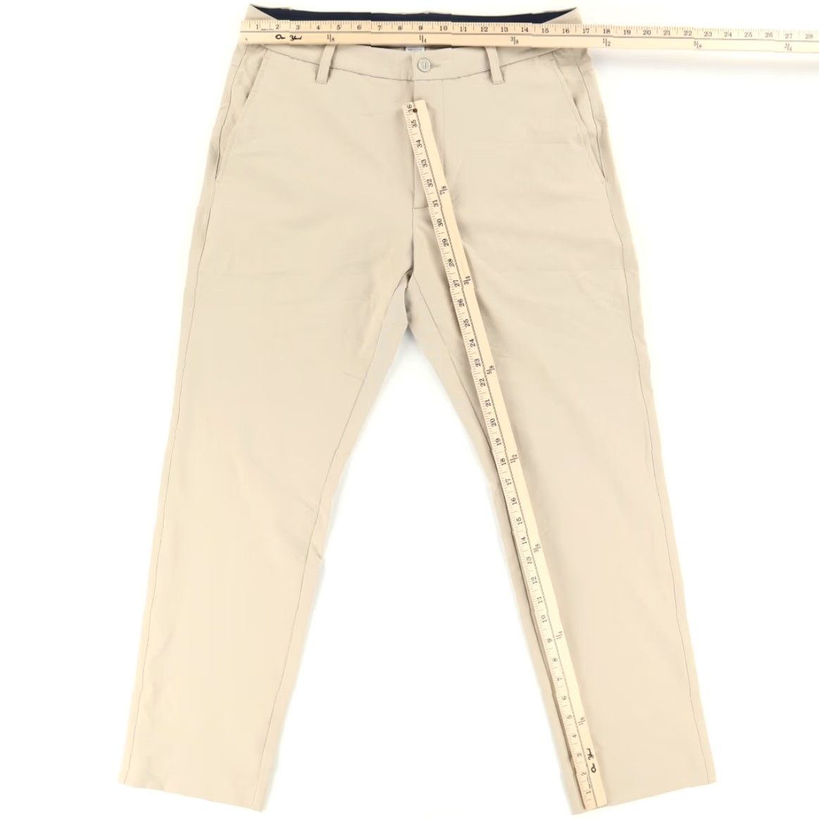 Footjoy Footjoy Golf Pants Shirt Tan Mens 33 Regular Inseam 30in Microfiber Polyester High Stretch Chino Casual Vintage No? Size US 33 - 3 Thumbnail
