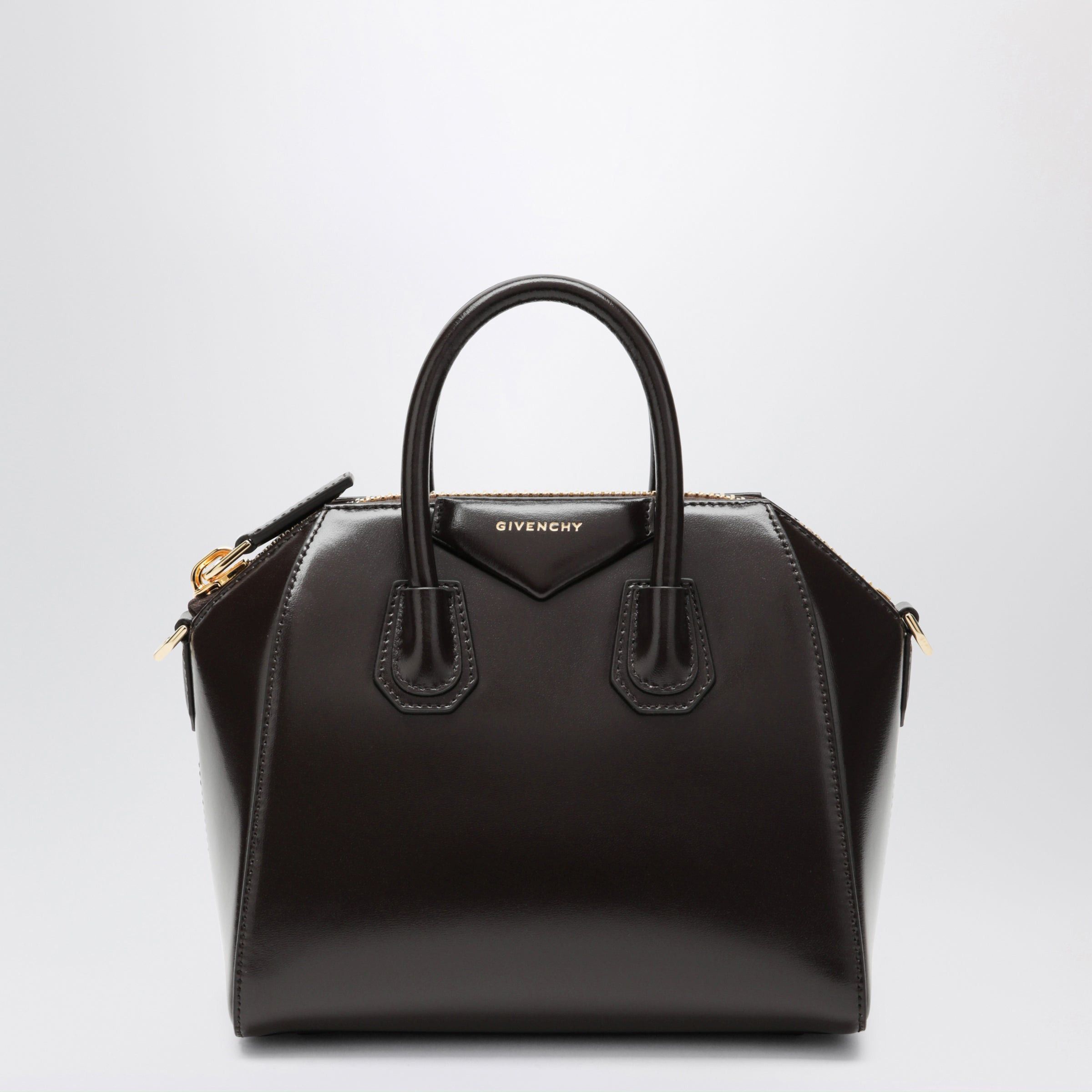 Givenchy Givenchy Antigona Mini Tasche In Chocolate Size ONE SIZE - 1 Thumbnail
