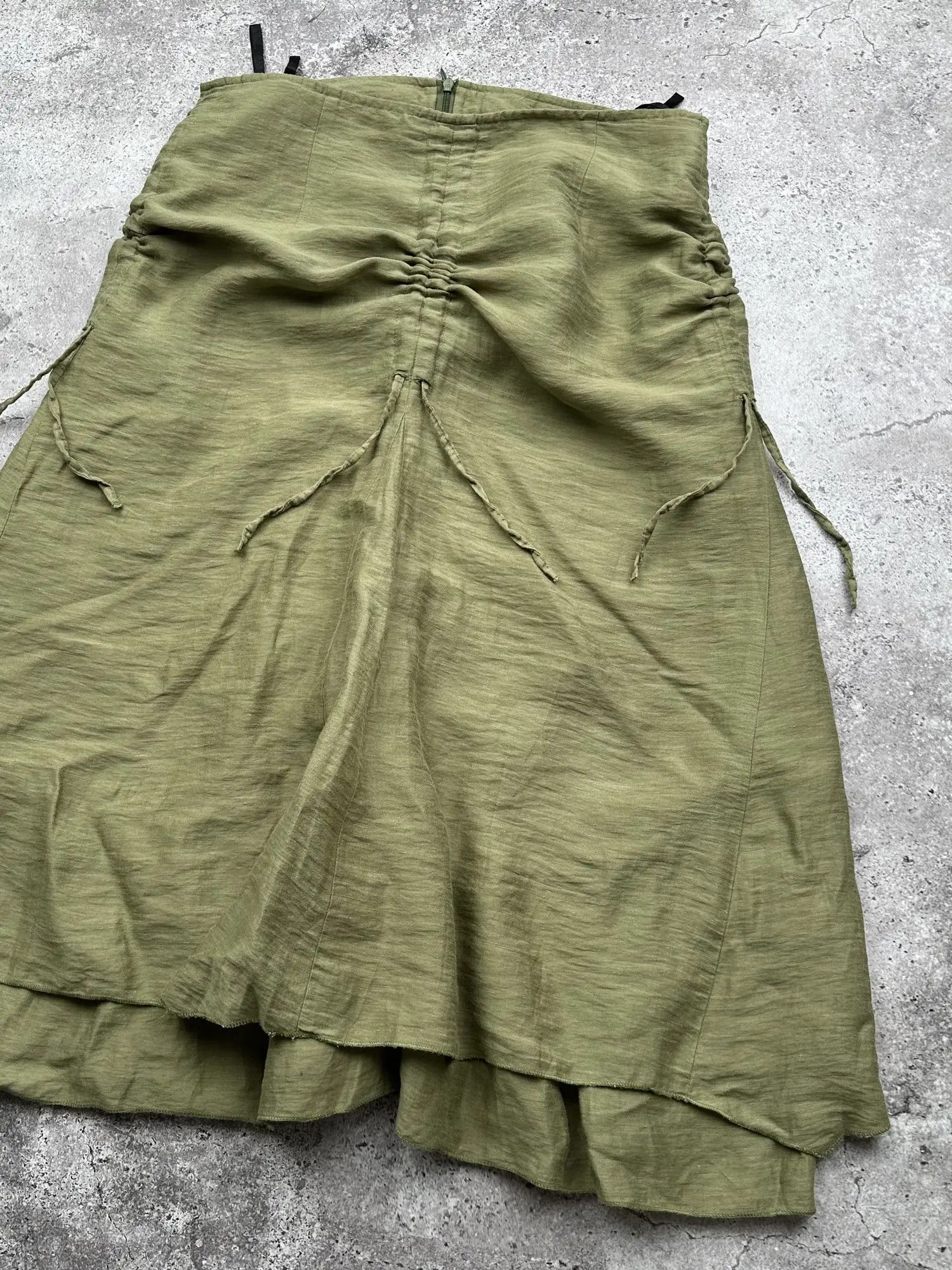 Vintage Vintage Bondage Skirt C485(V71) Size 30" / US 8 / IT 44 - 3 Thumbnail