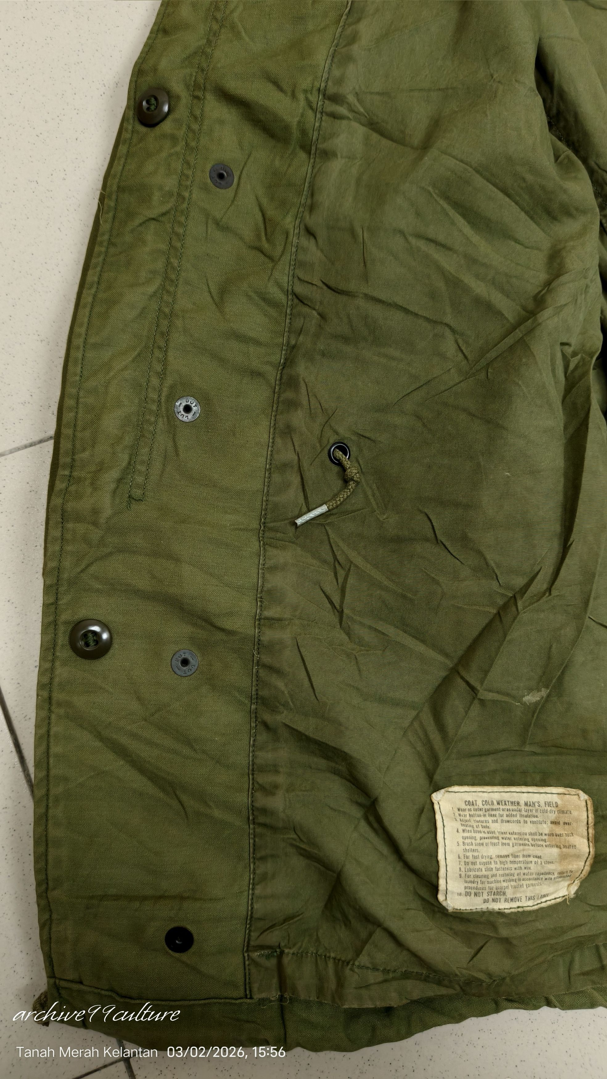 Vintage Vintage 1972 US Army M-65 Field Jacket Rolane Sportswear Size US S / EU 44-46 / 1 - 10 Thumbnail