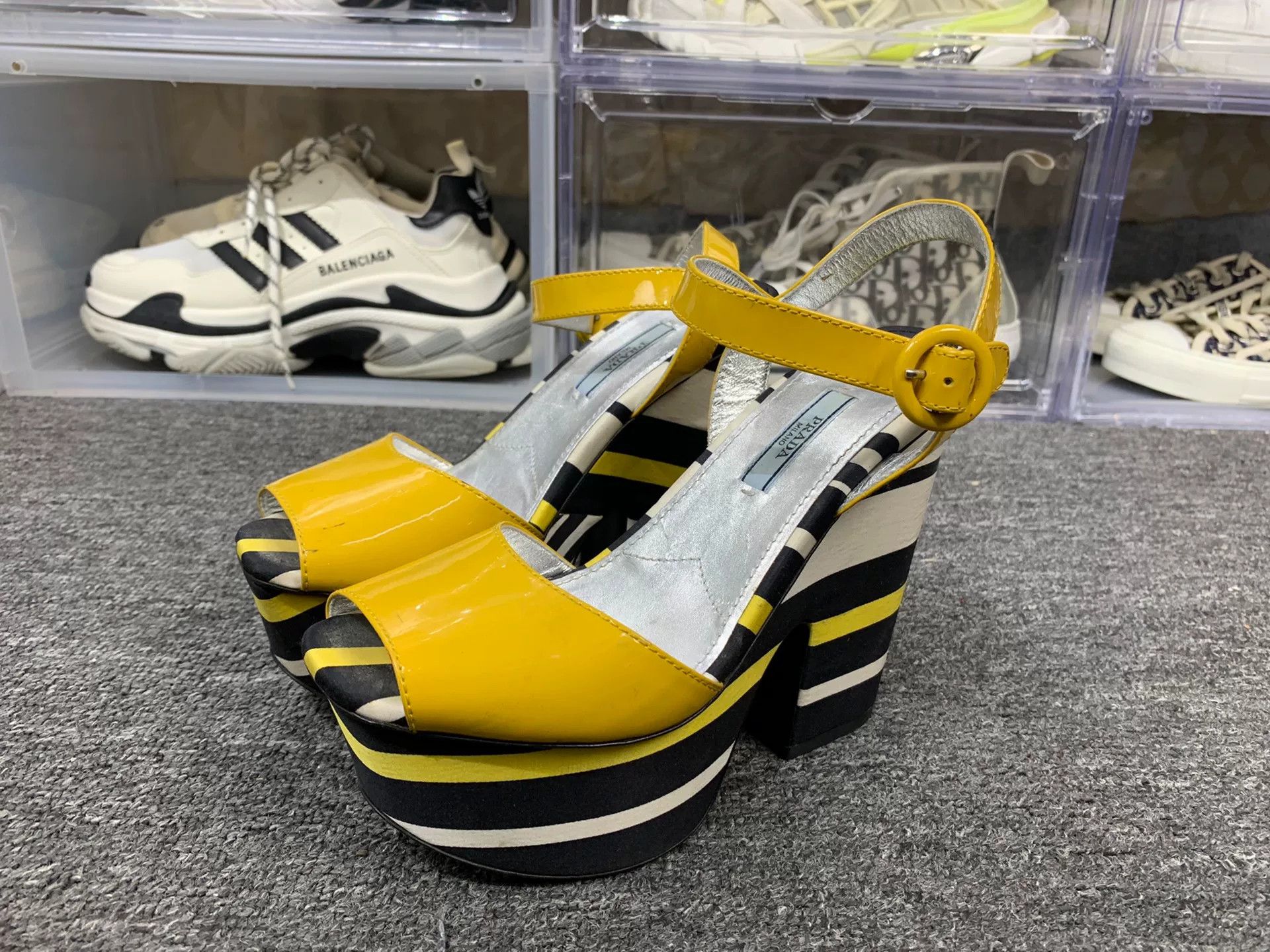 Prada Prada Sandals us_6 Women Size US 6 / IT 36 - 1 Thumbnail