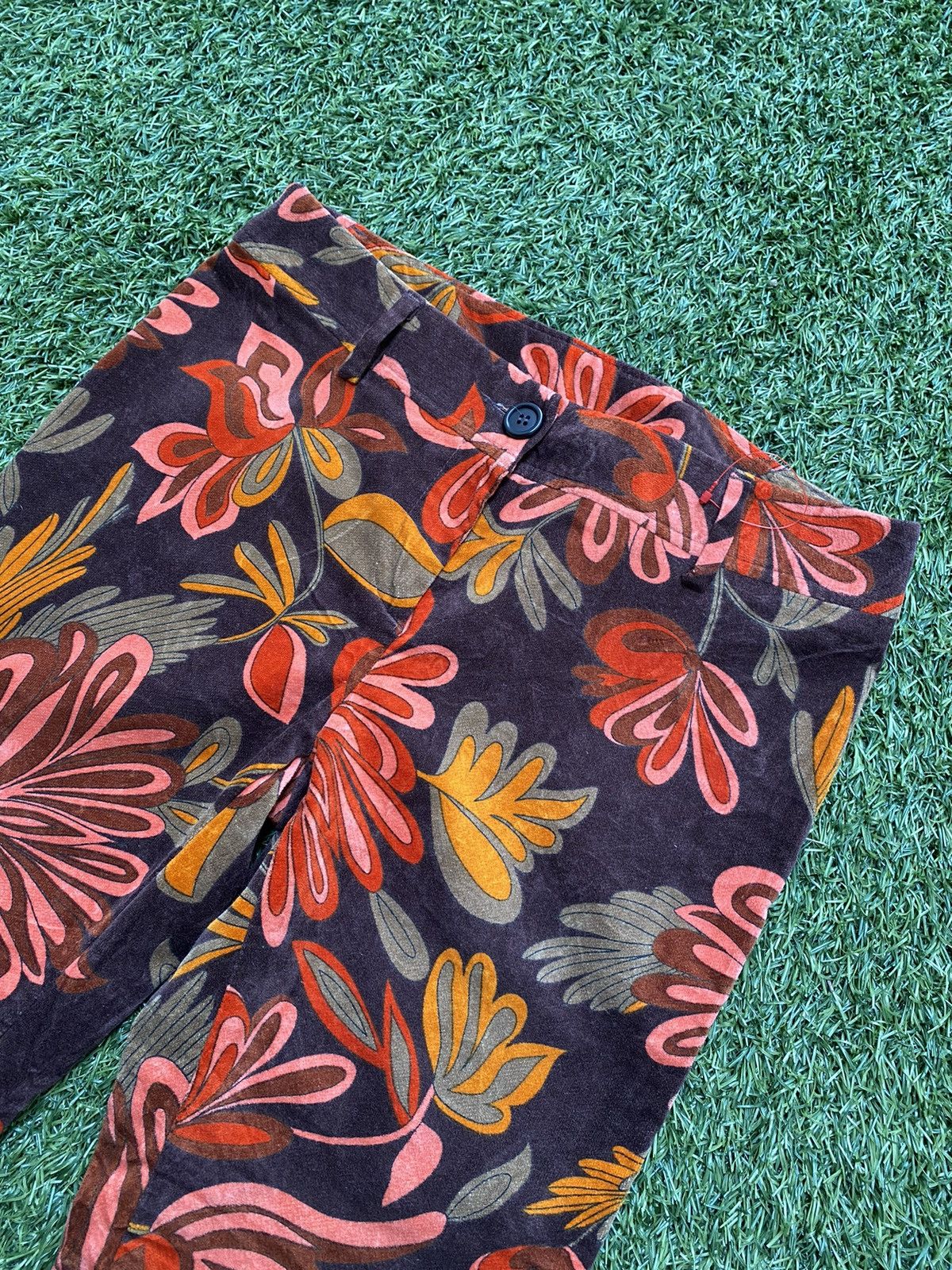 United Colors Of Benetton Floral United Colors of Benetton Pants Size 29" - 4 Thumbnail