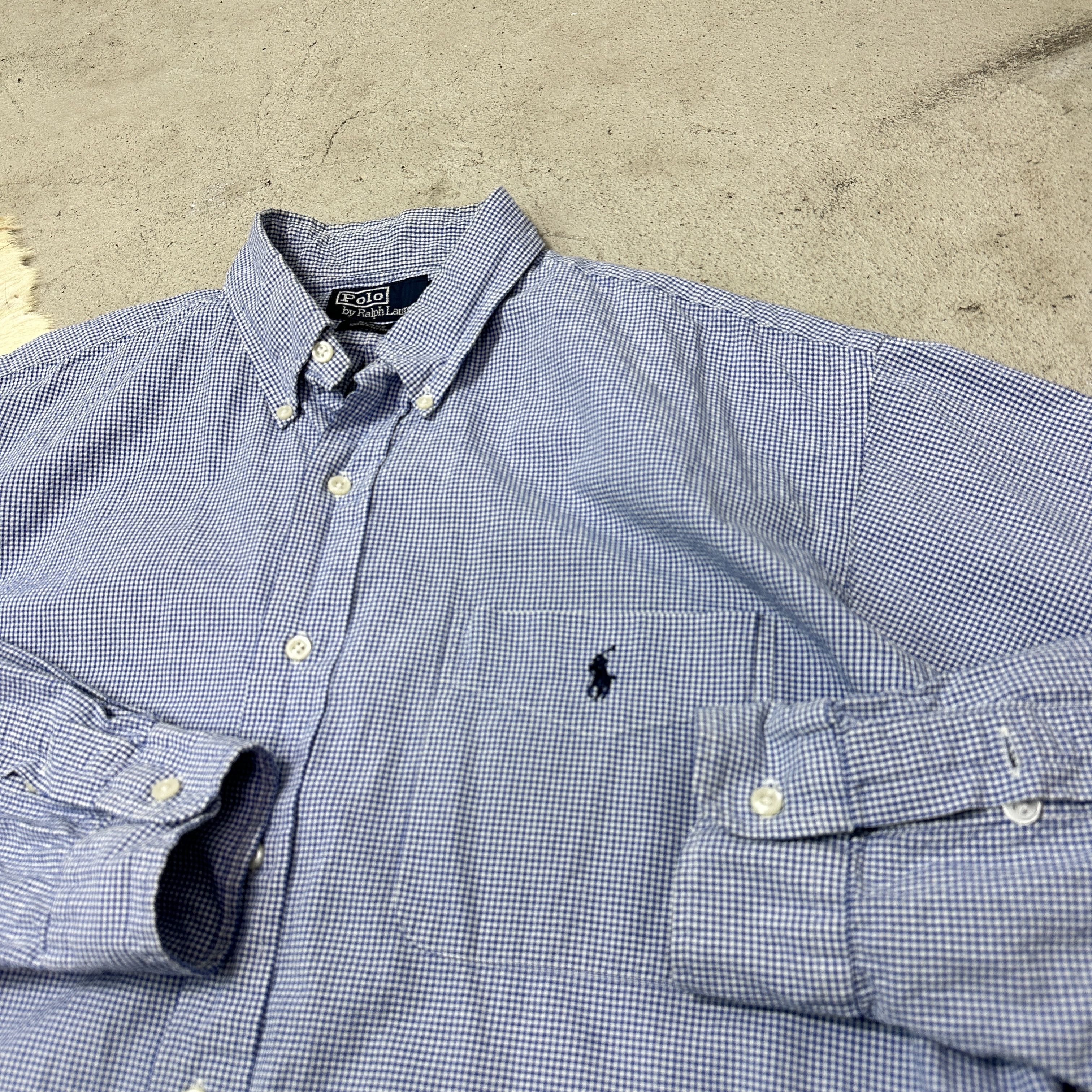 Polo Ralph Lauren Vintage Vichy Gingham Polo Ralph Lauren Button Down Shirt Size US L / EU 52-54 / 3 - 5 Thumbnail