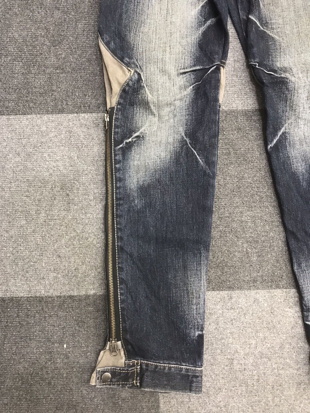 PPFM PPFM Very Rare Archival Skinny Jeans Cool Zipper F631 Size US 32 / EU 48 - 7 Thumbnail