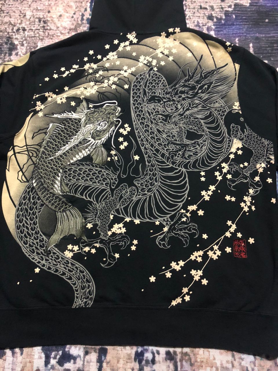 Karakuri Tamashii Karakuri Tamashii Koi Fish & Dragon Embroidered Print Size US XL / EU 56 / 4 - 4 Thumbnail