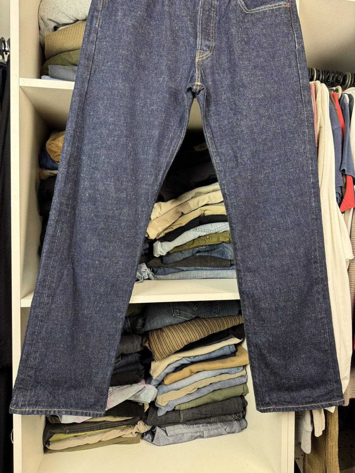 Levi's Levi's 501 Premium Selvedge Denim Jeans W32 L30 Size US 32 / EU 48 - 12 Thumbnail