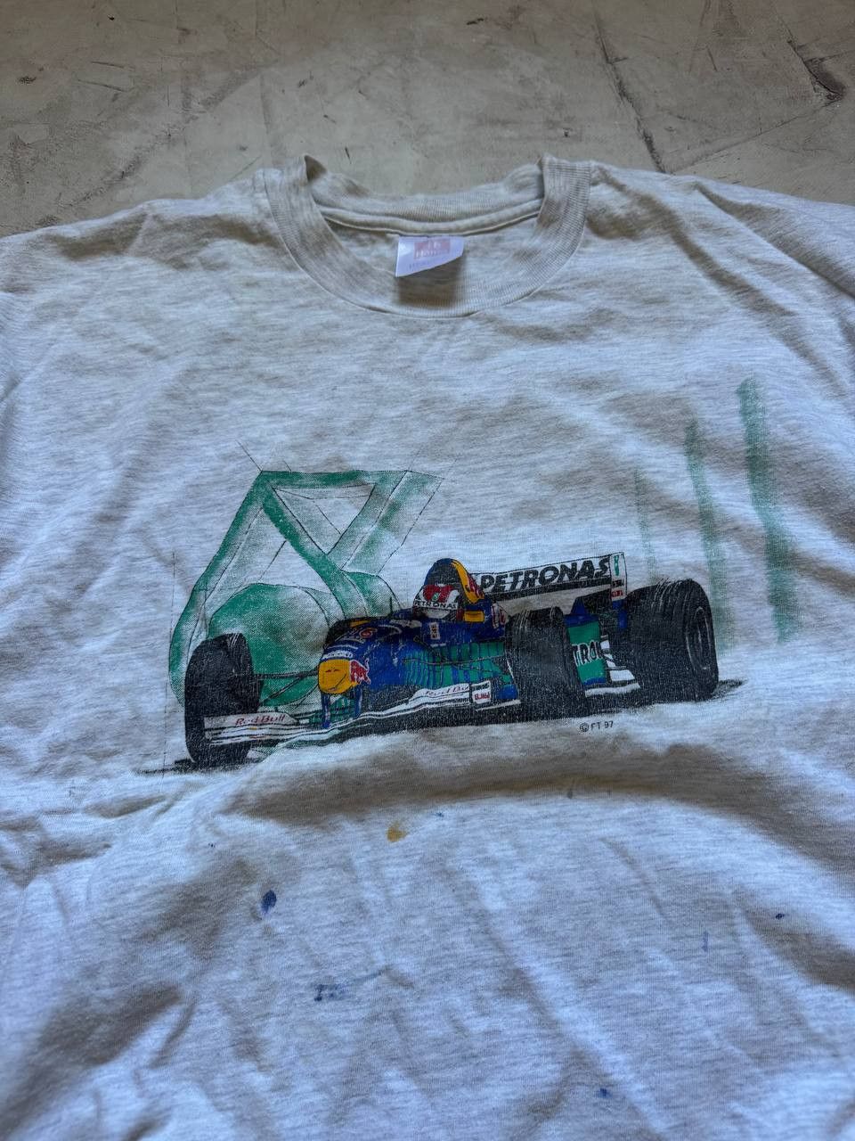Red Bull Vintage Red bull Petronas racing t-shirt Size US L / EU 52-54 / 3 - 2 Thumbnail